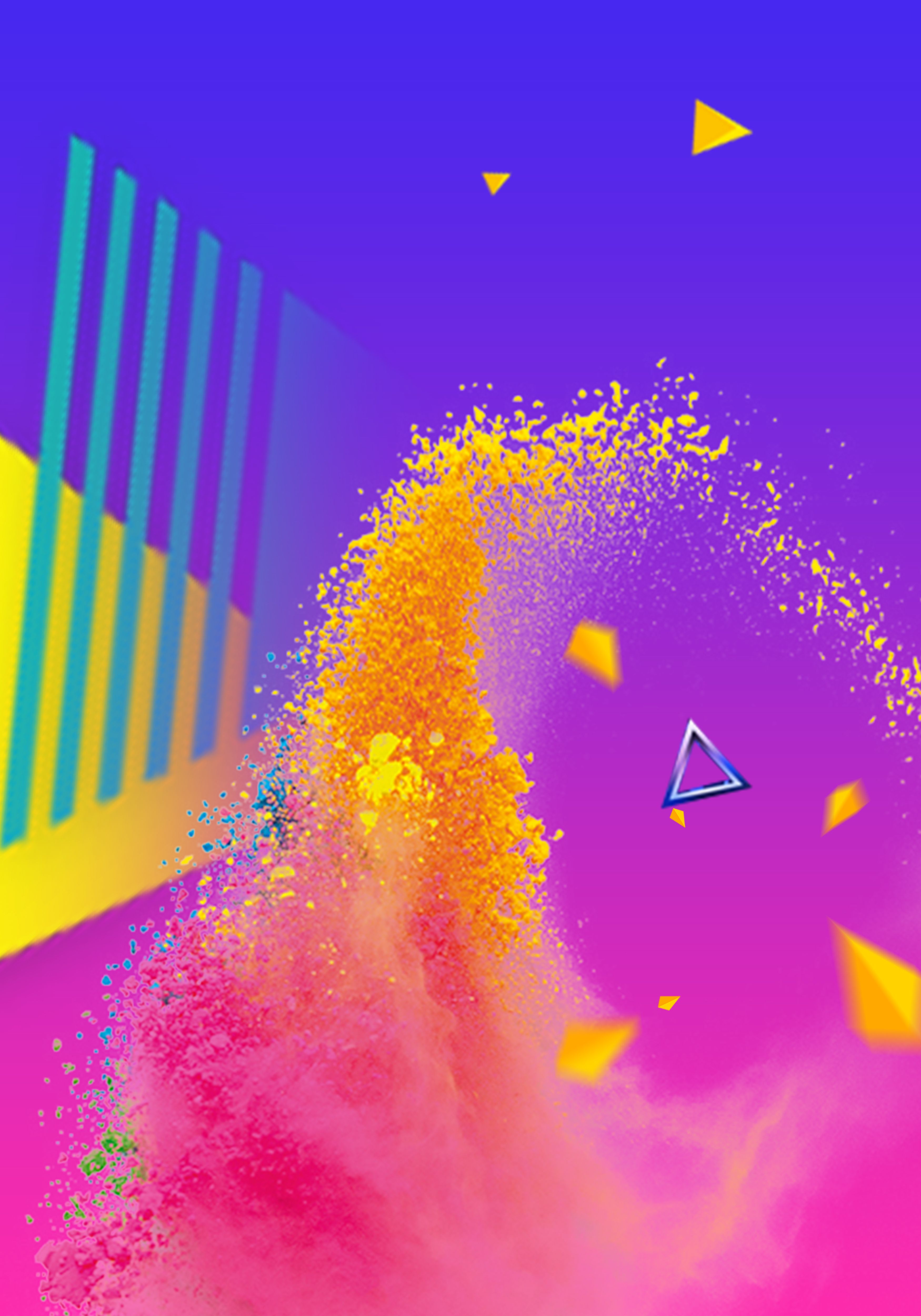 Atmospheric Fashion Electricity Supplier Psd Layered Advertising Background Gradient Color. Colorful wallpaper, Art wallpaper, Turquoise art