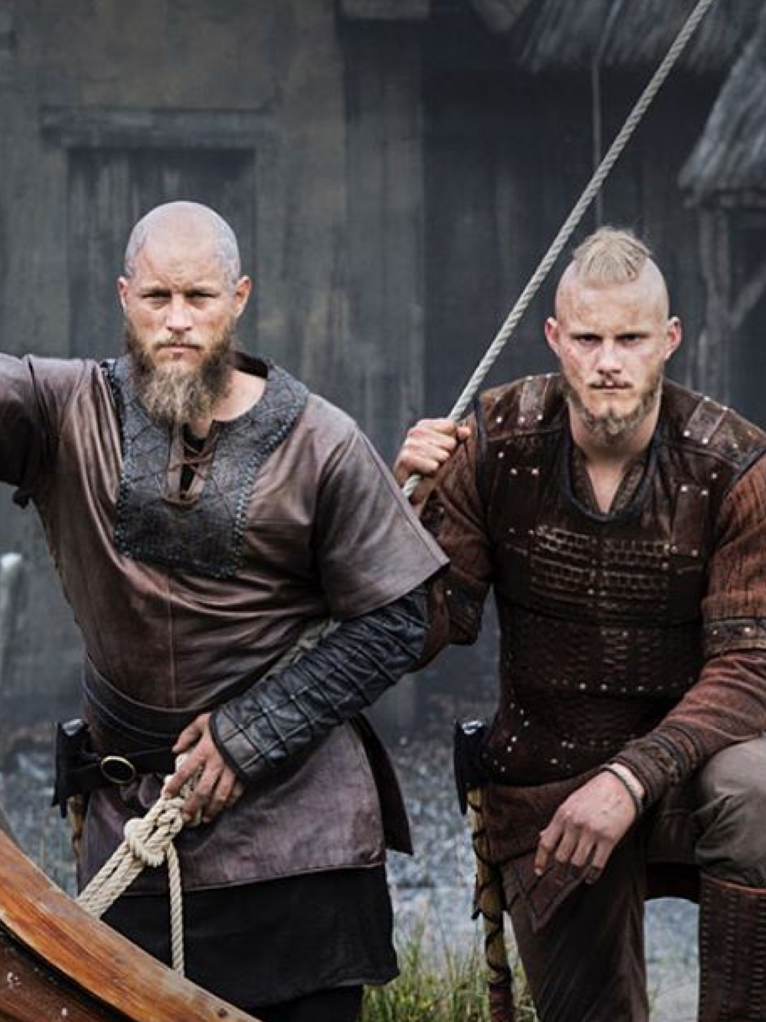 Vikings Bjorn And Ragnar