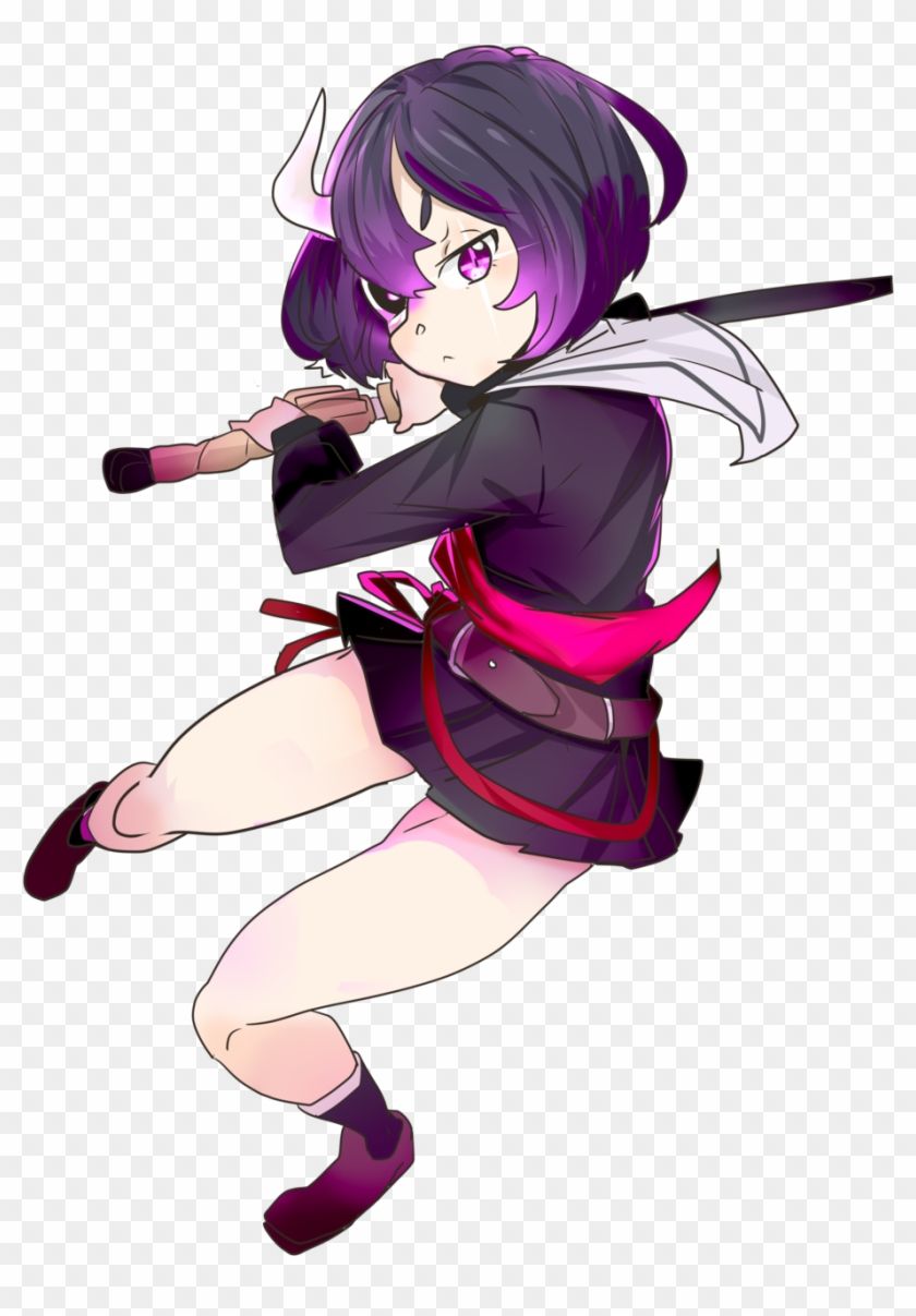 Rin Onigawara By Kjus Armed Girl's Machiavellism Rin Girl's Machiavellism Transparent PNG Clipart Image Download