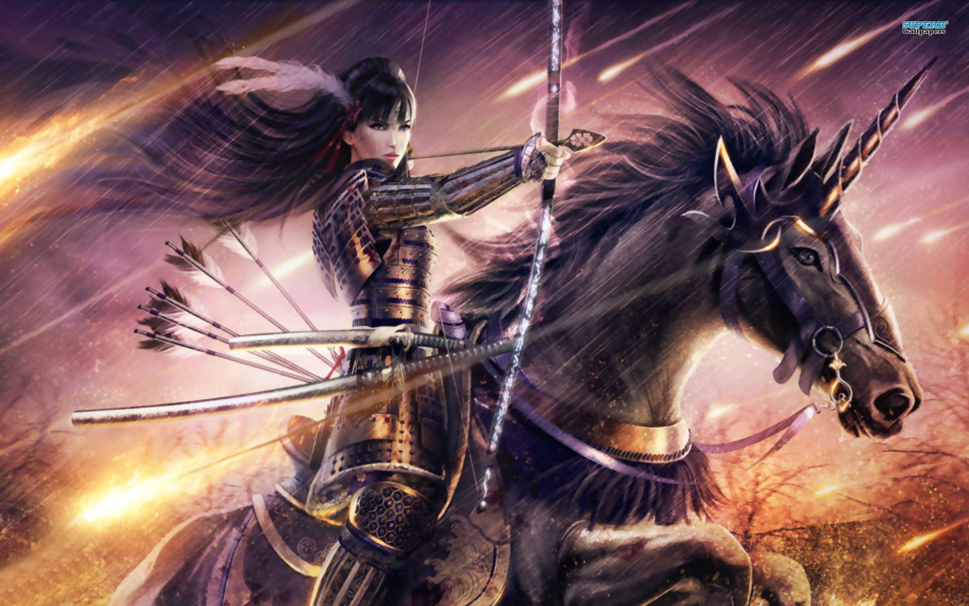 Anime Warrior Wallpaper Princess Warrior Girl