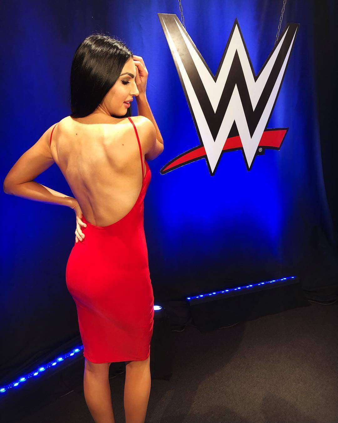 The Beautiful Billie Kay in a Hot Pose. WWE Diva Billie Kay's Hourglass Figure Is a Thing of Beauty. Events Photo Gallery. India.com Photogallery