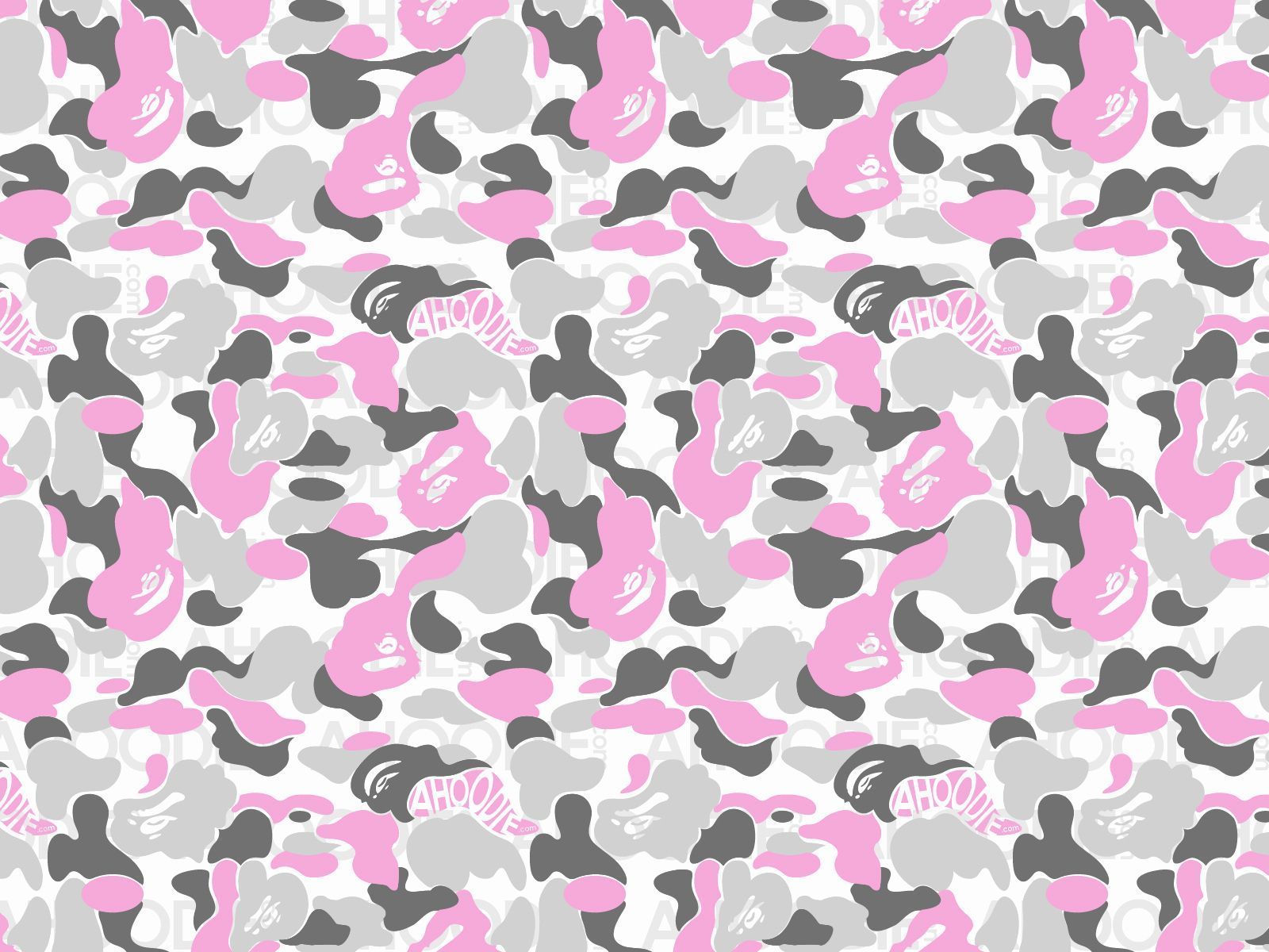 BAPE Pink Wallpaper Free BAPE Pink Background