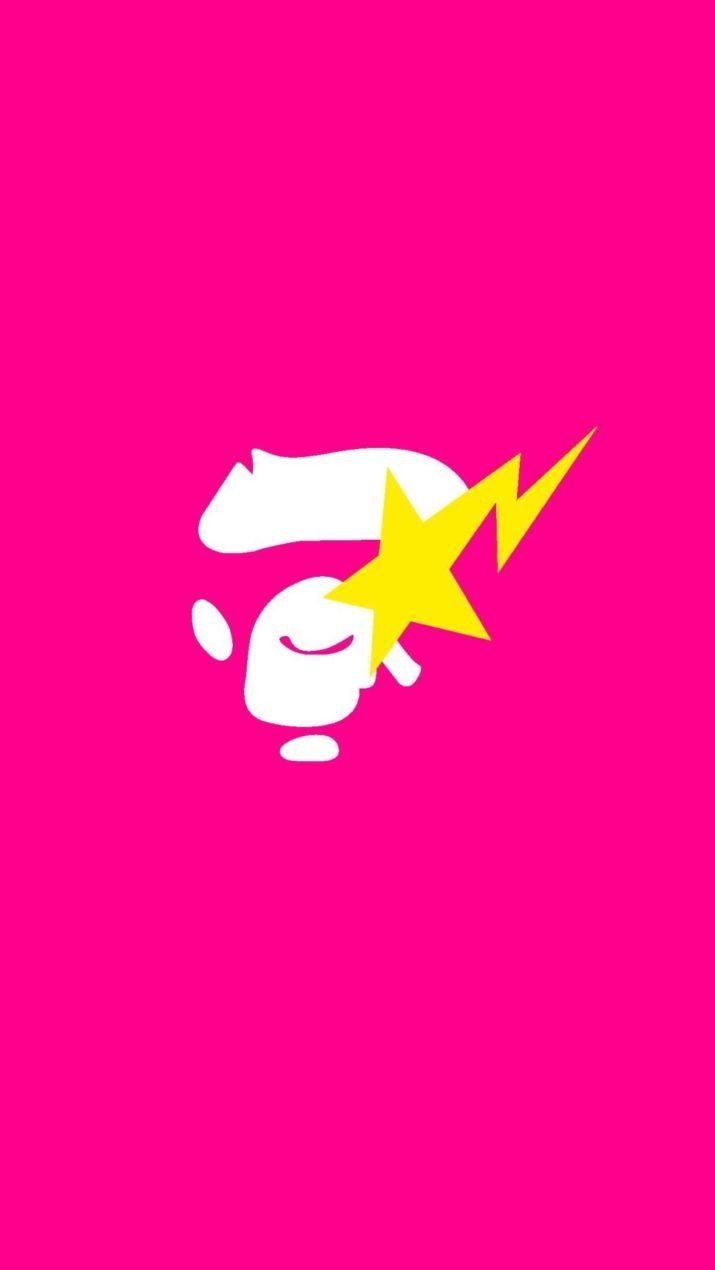 Download Pink Camo With Bape A Star Wallpaper  Wallpaperscom