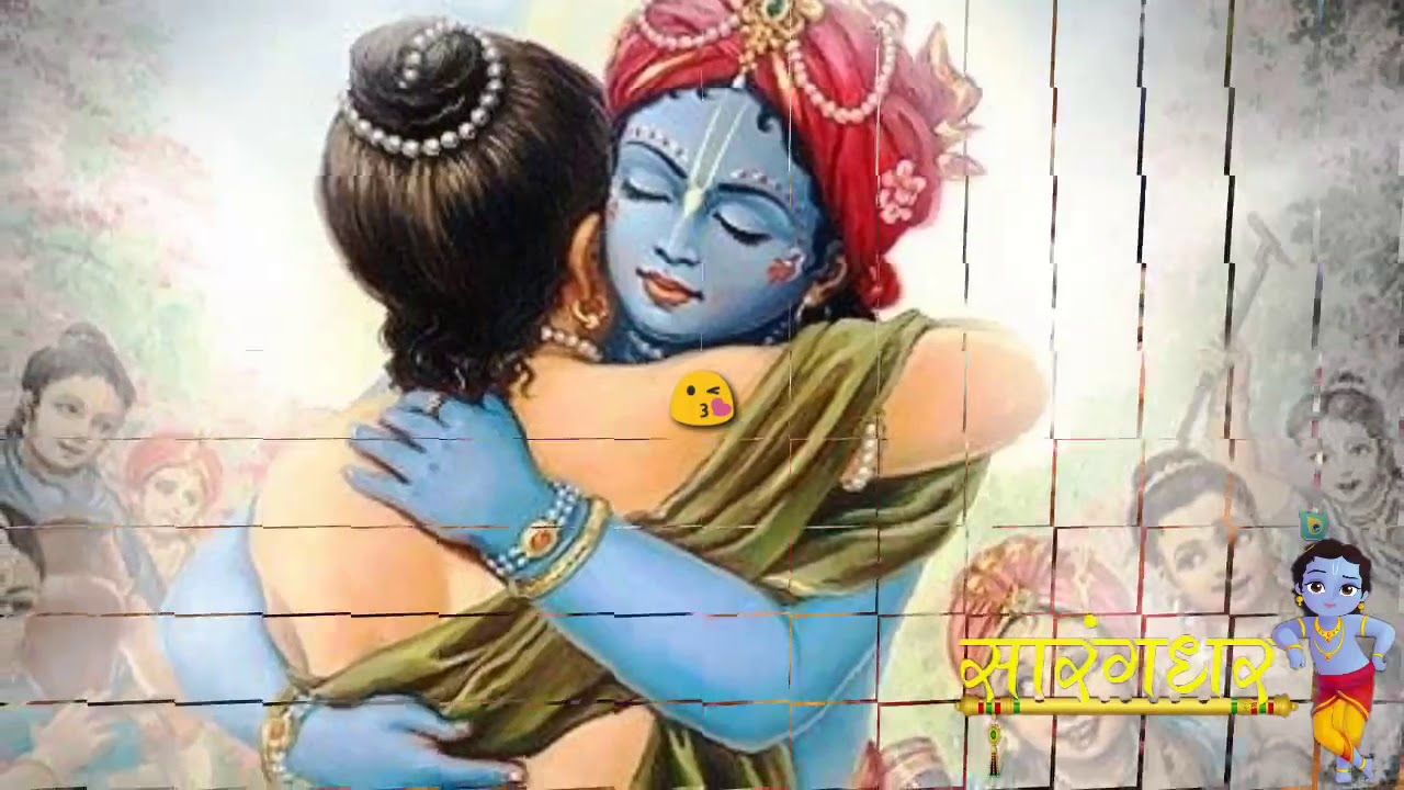 Krishna Sudama True Friends Forever Drawing