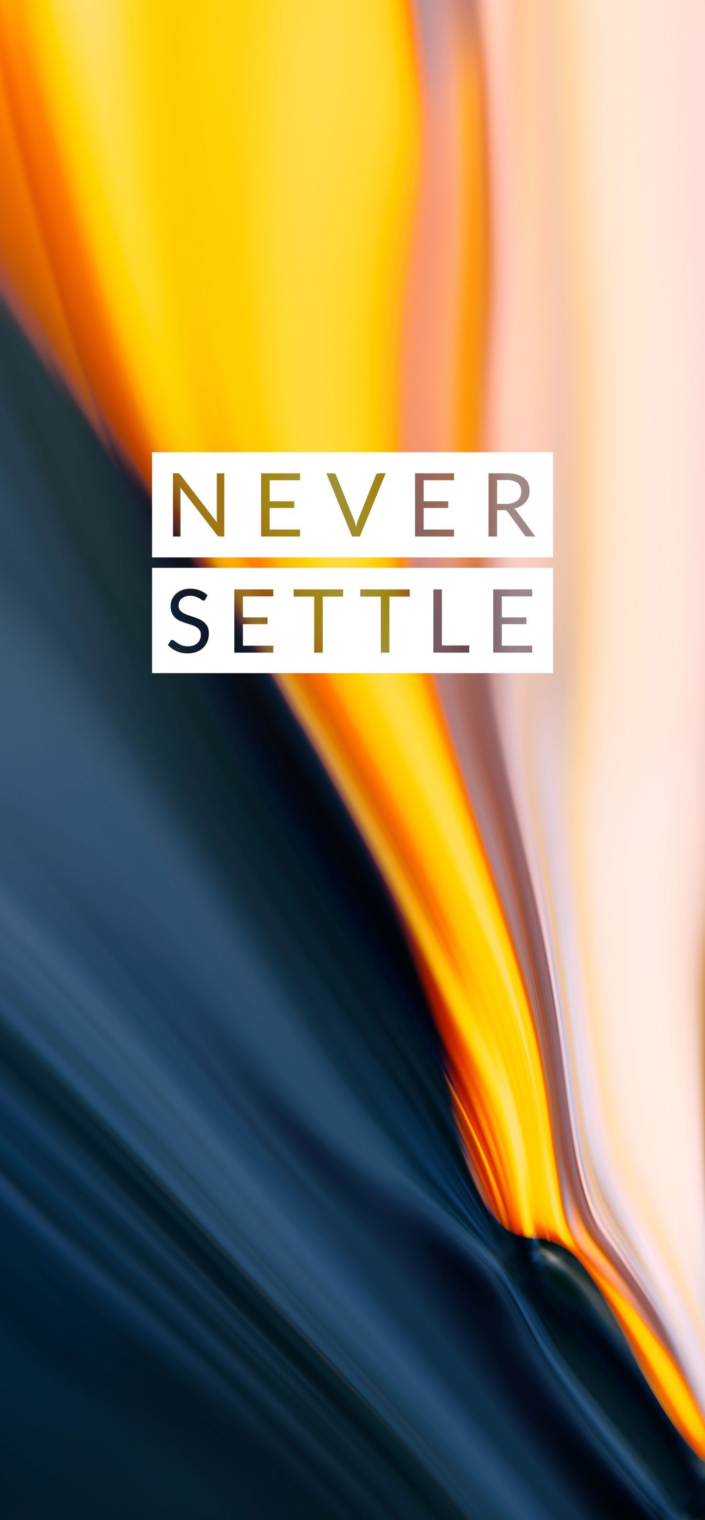 Обои oneplus never settle