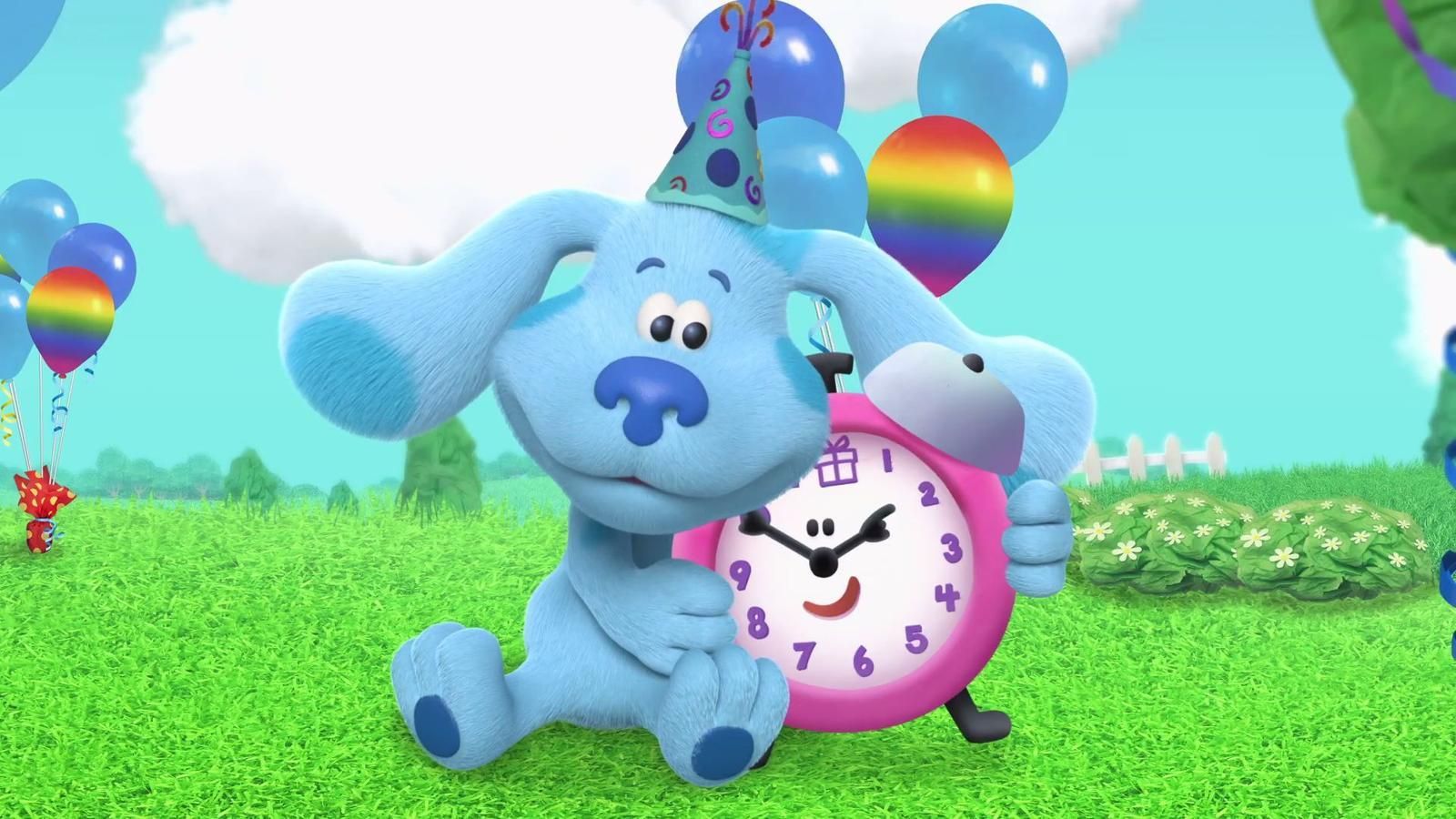 Blue and Tickety from Blue's Birthday Remake