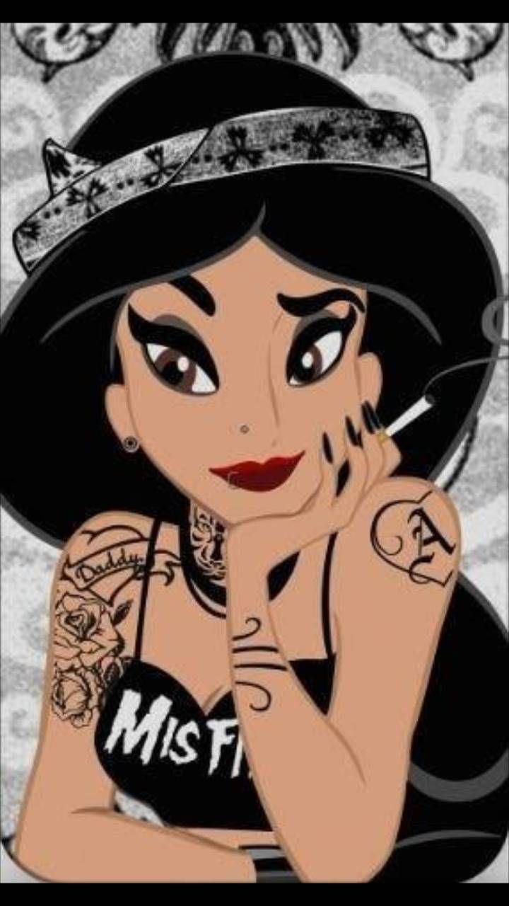 Download Emo jasmine Wallpaper by Alice_the_vampire now. Browse millions of popular cool Wallpaper an. Emo disney, Goth disney, Punk disney