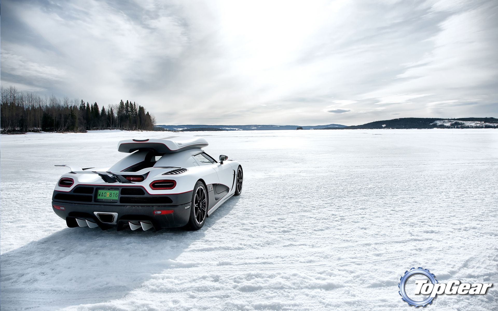 Top Gear's Finest Cars And Snow Photo