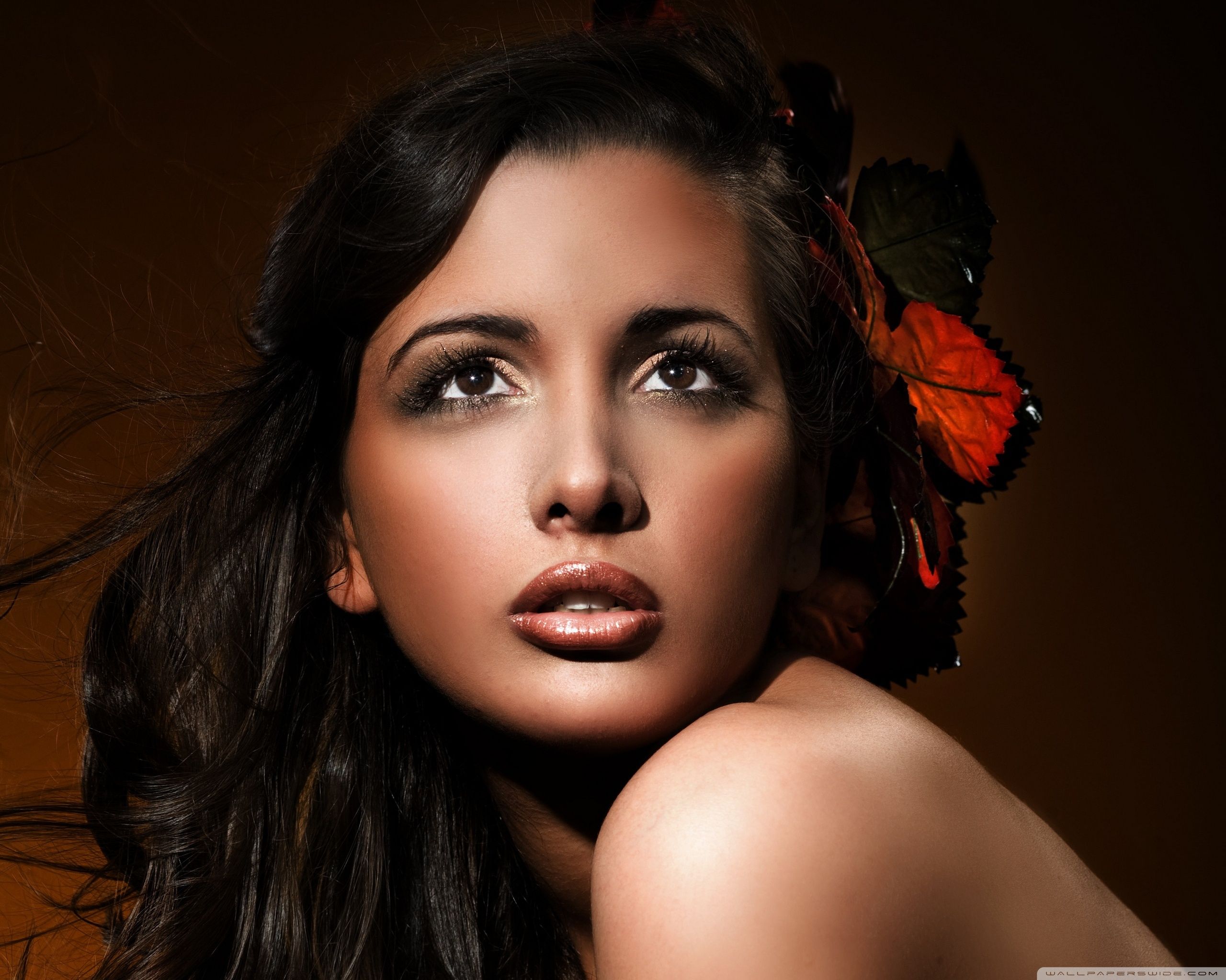 Beautiful Woman Portrait Ultra HD Desktop Background Wallpaper for 4K UHD TV, Tablet