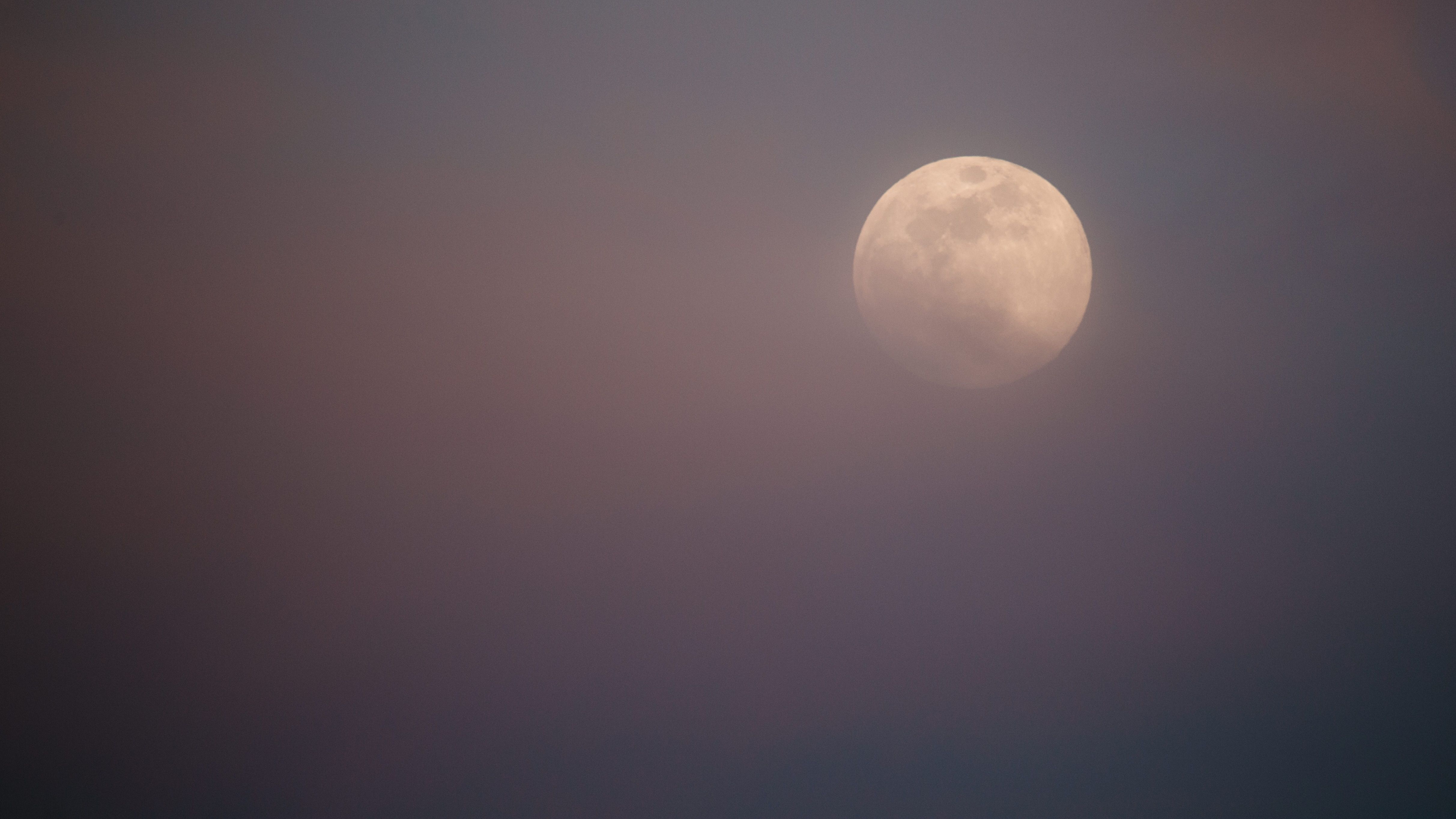 4849x2728 #cloud, #moonlight, #Creative Commons image, #pinkmoon, # spring color, #moon, #sky, #canon, #spring, #night, #atmosphere, #full moon, #perfect timing Gallery HD Wallpaper