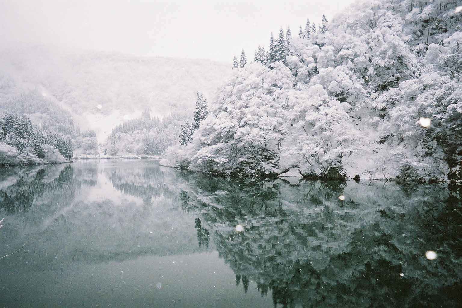 Nature winter snow water reflection cold HD Wallpaper. Winter wallpaper, Winter wallpaper desktop, Background image
