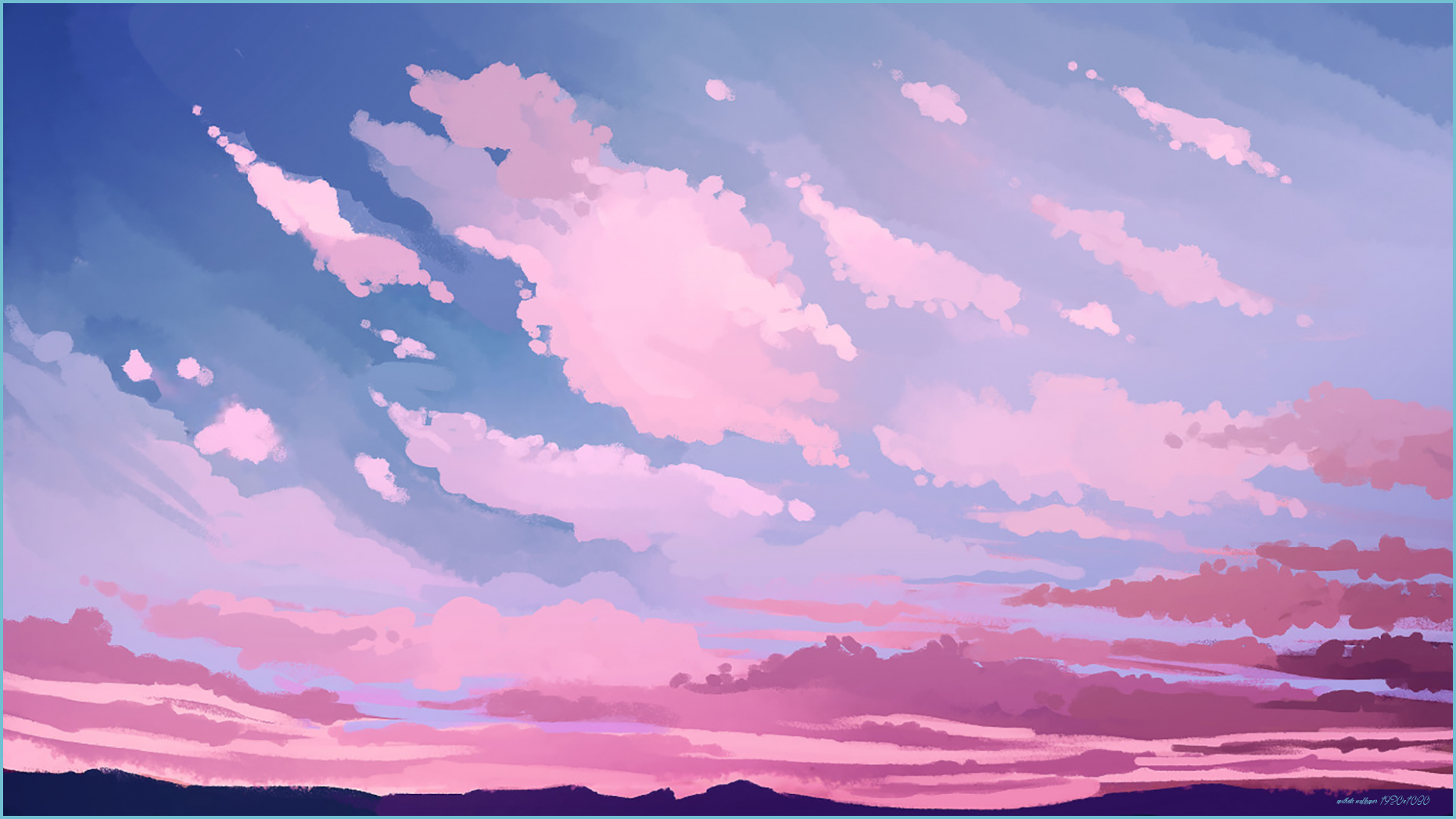Pink Skies [14x14] Desktop wallpaper .anupghosal.com