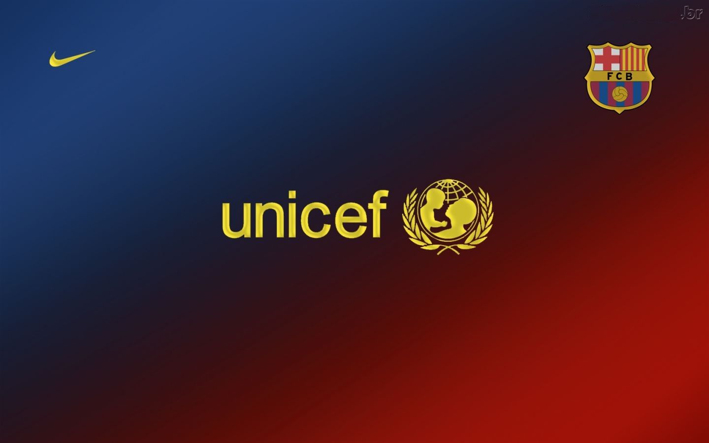 Barcelona Unicef HD Wallpaper