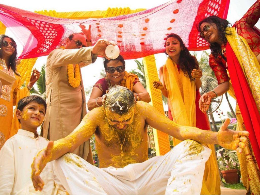 Turmeric Paste for Haldi Ceremony, India... | Stock Video | Pond5