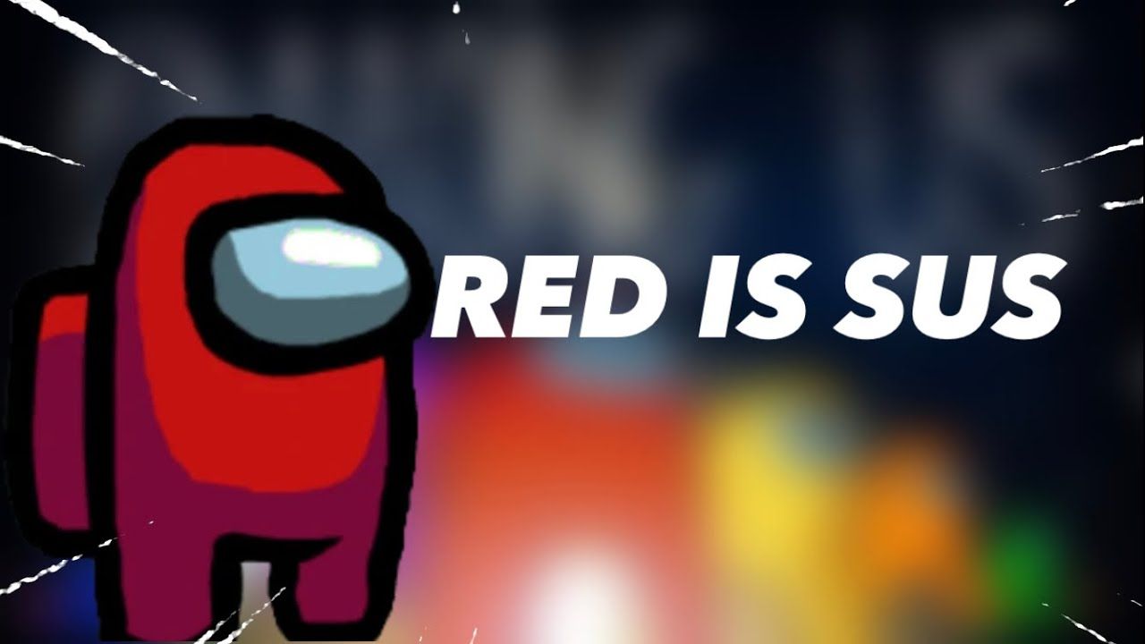 AYO RED IS SUS (among us )