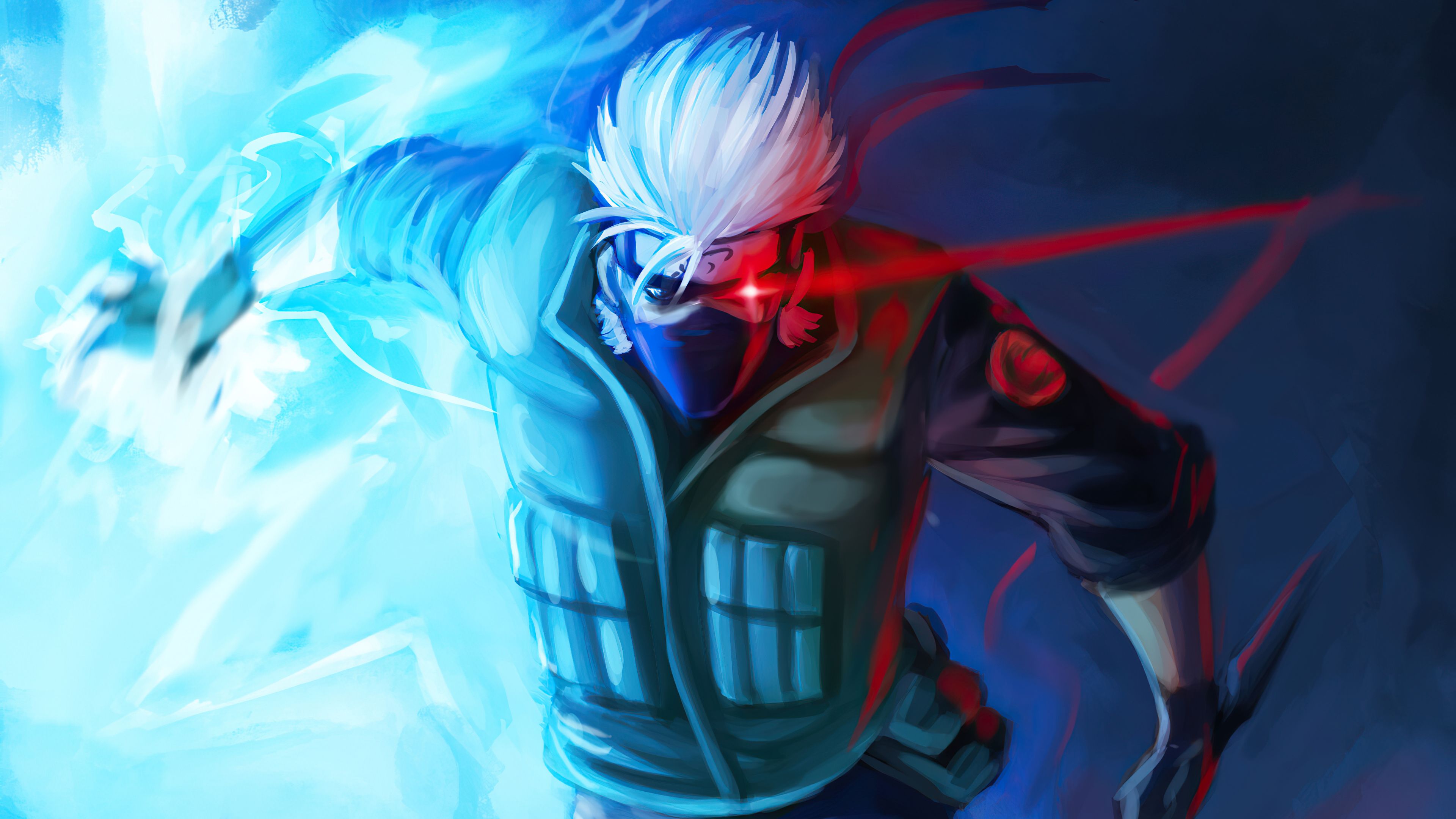 Kakashi 4k Apple iPhone, iPod Touch, Galaxy Ace HD 4k Wallpaper, Image, Background, Photo and Picture