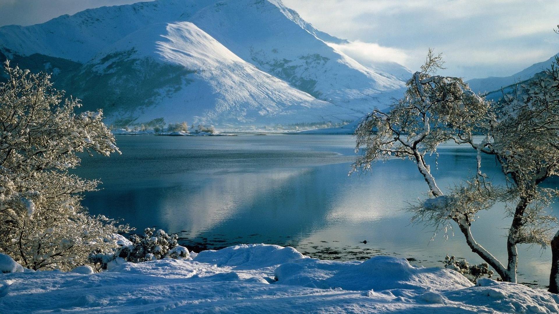 Beautiful Winter Landscape HD Wallpaper HD Wallpaper