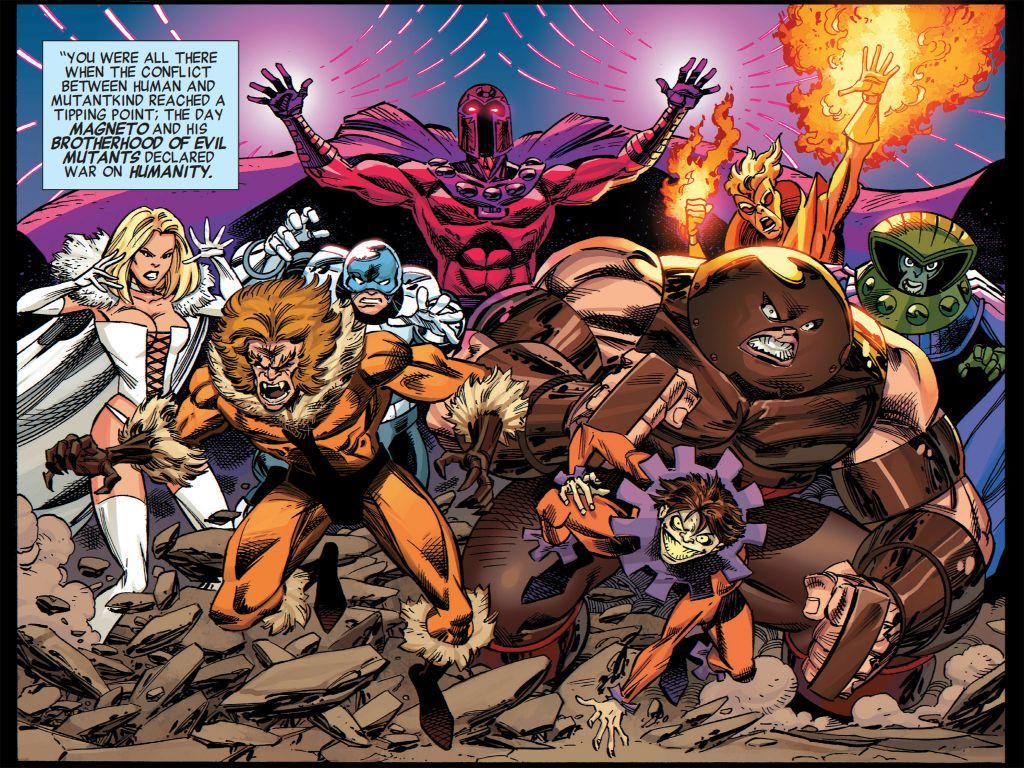 Brotherhood of Mutants. Marvel villains, X men, Brotherhood