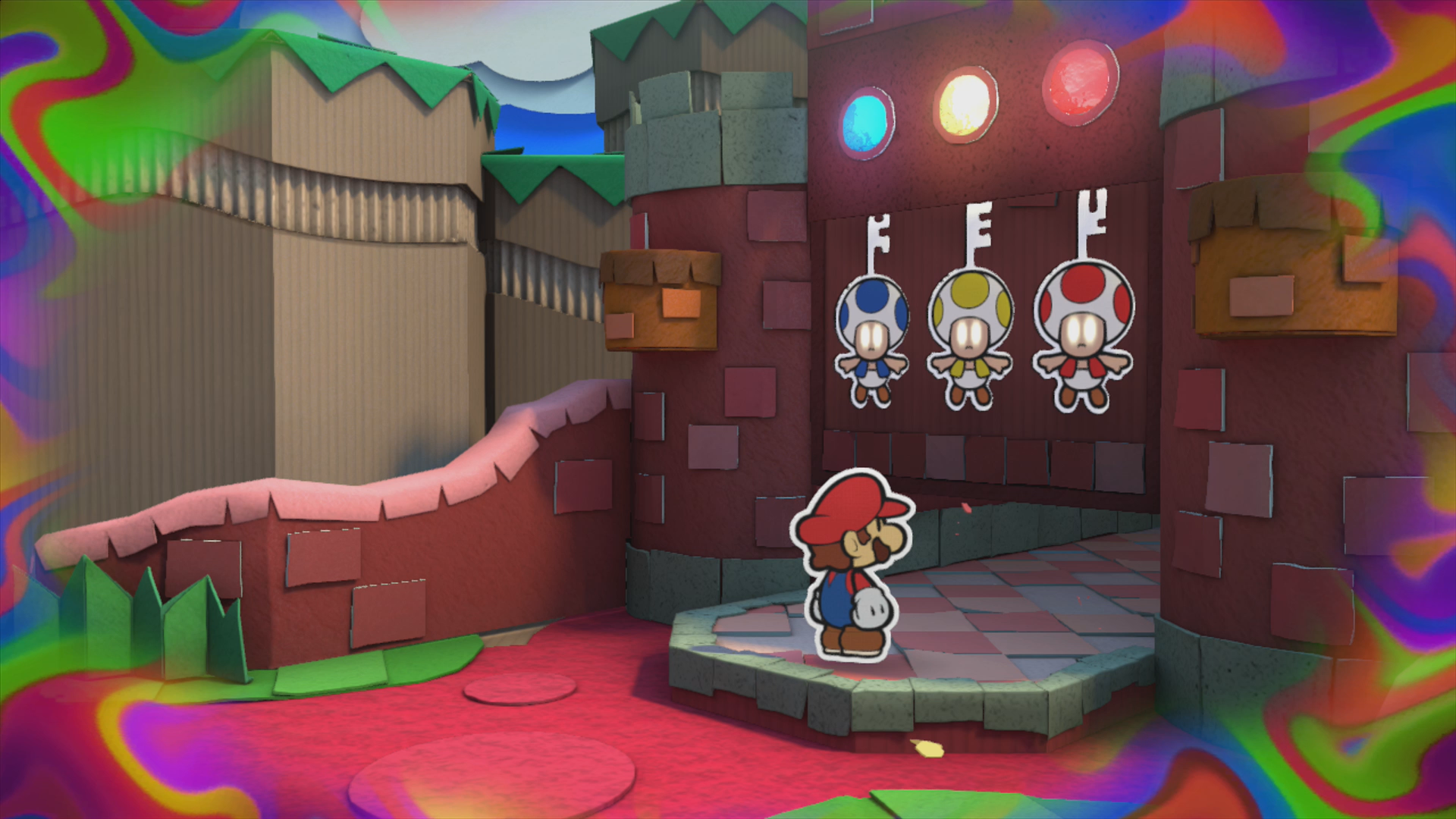 Mario color splash. Paper Mario Color Splash Nintendo Wii u. Super paper Mario Wii u. Paper Mario Color Splash. Paper Mario Скриншоты.