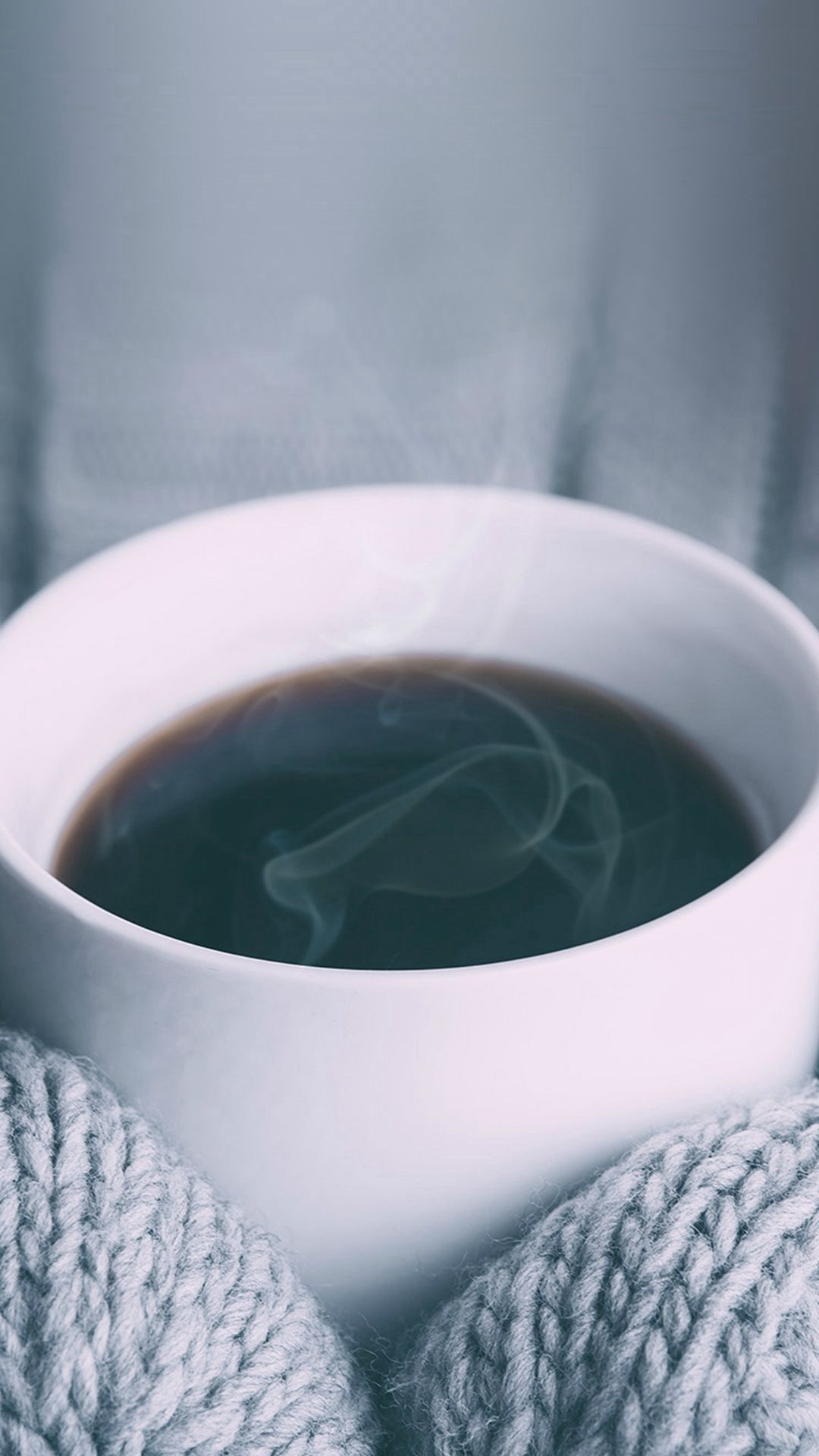 Cozy Winter Coffee Wallpaper iPhone