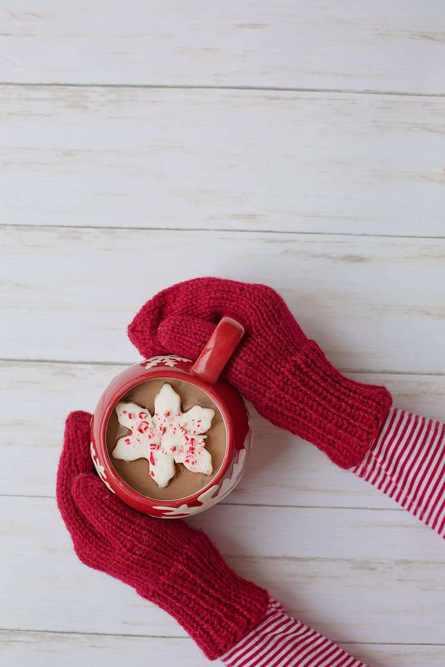 Cozy Winter Coffee iPhone Wallpaper