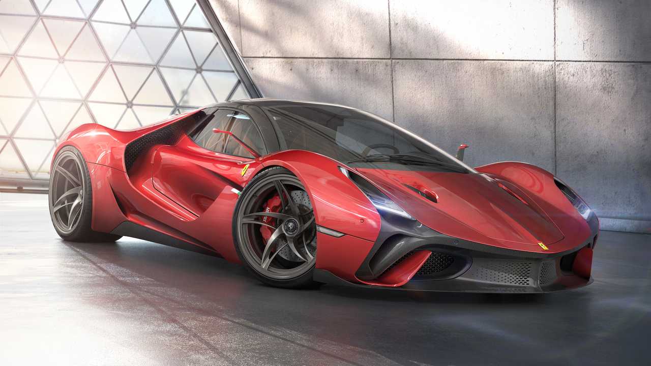 Ferrari Stallone Concept Is A Gorgeous Take On LaFerrari Successor