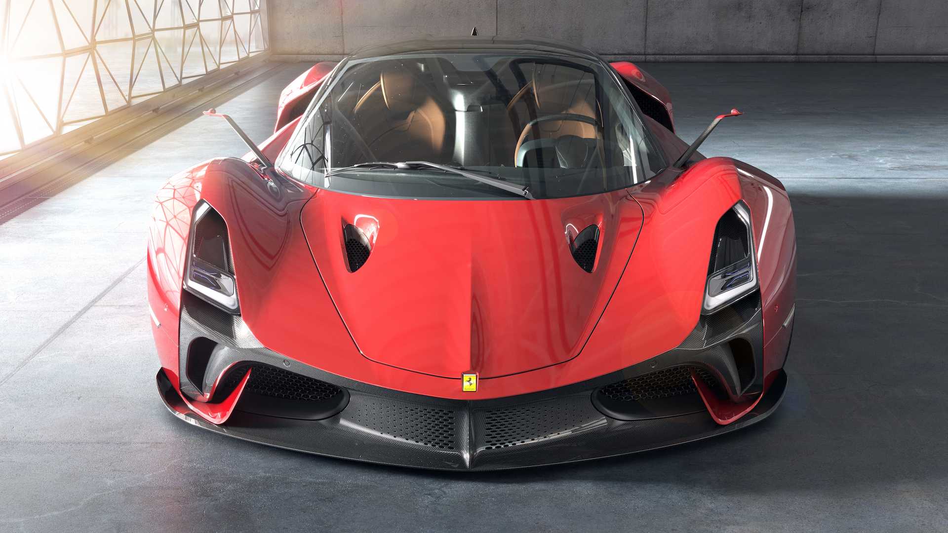 Ferrari Stallone Concept Is the Perfect Hypercar of the Future