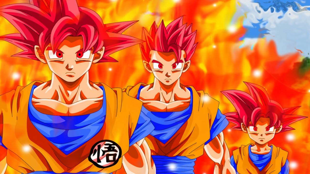 Goku Super Saiyan Gods Wallpaper Live Wallpaper HD
