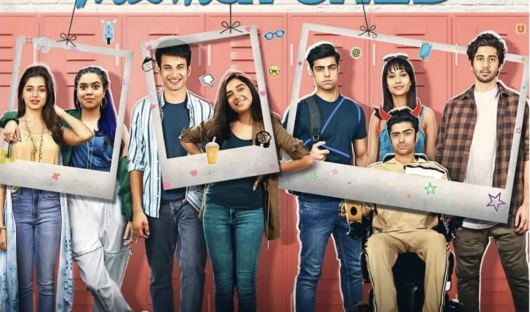 Mismatched netflix wallpaper