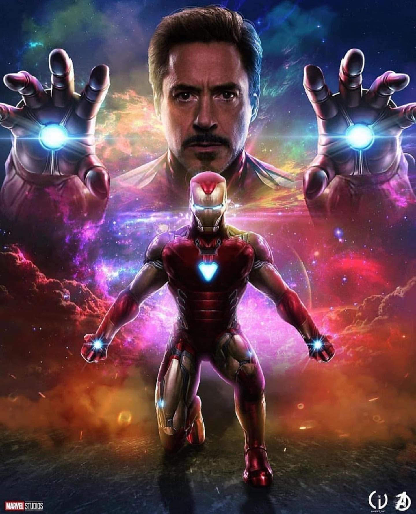 Give a name to the first superhero! Could he beat Thanos alone? Source: f. Iron man art, Marvel iron man, Iron man wallpaper