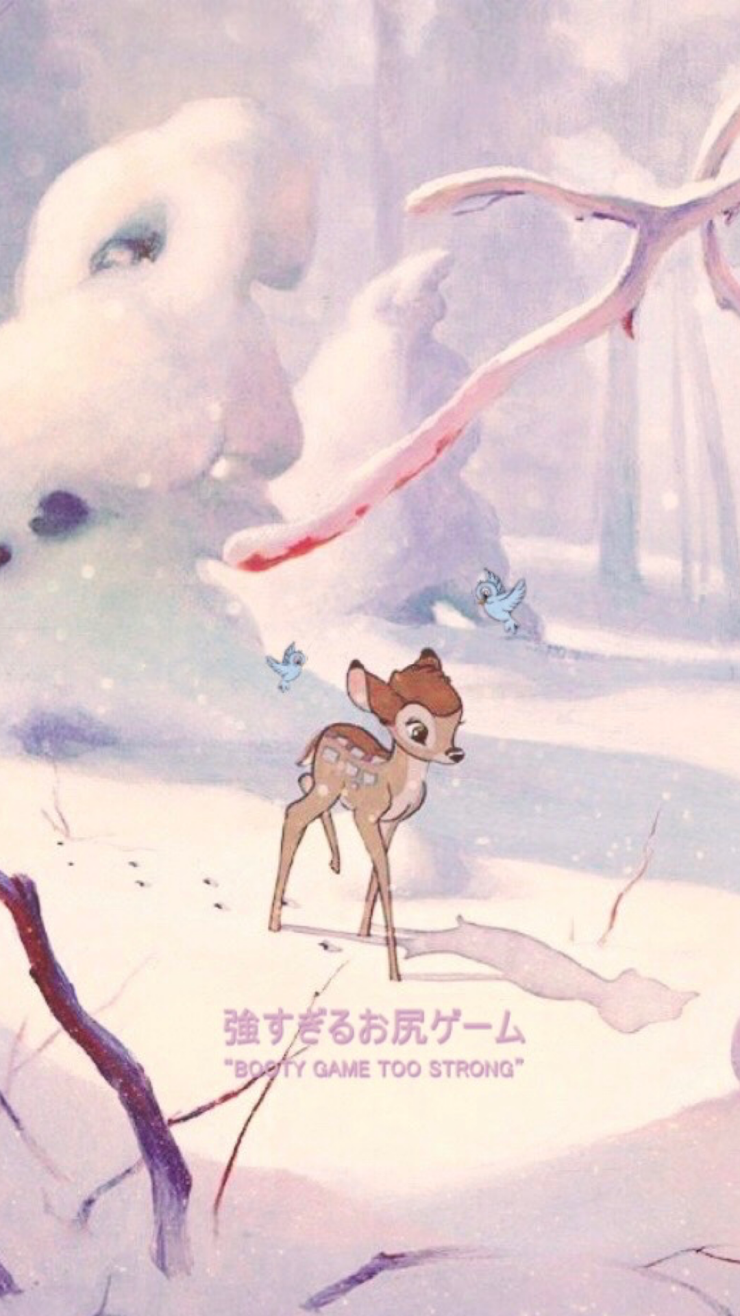 Bambi wallpaper. Disney aesthetic, Disney wallpaper, Cartoon wallpaper
