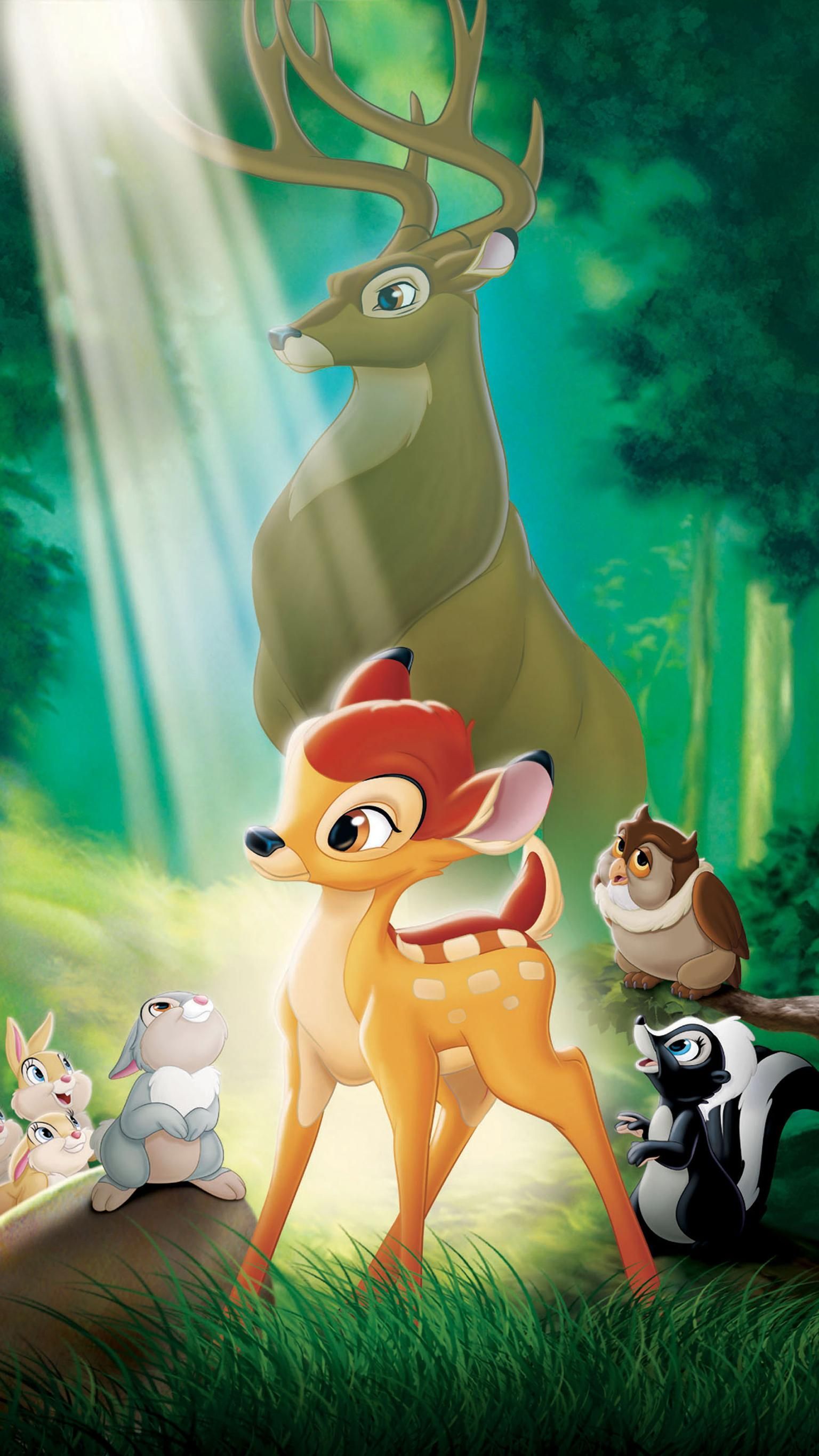 Bambi II (2006) Phone Wallpaper. Moviemania. Bambi disney, Cute disney wallpaper, Disney wallpaper