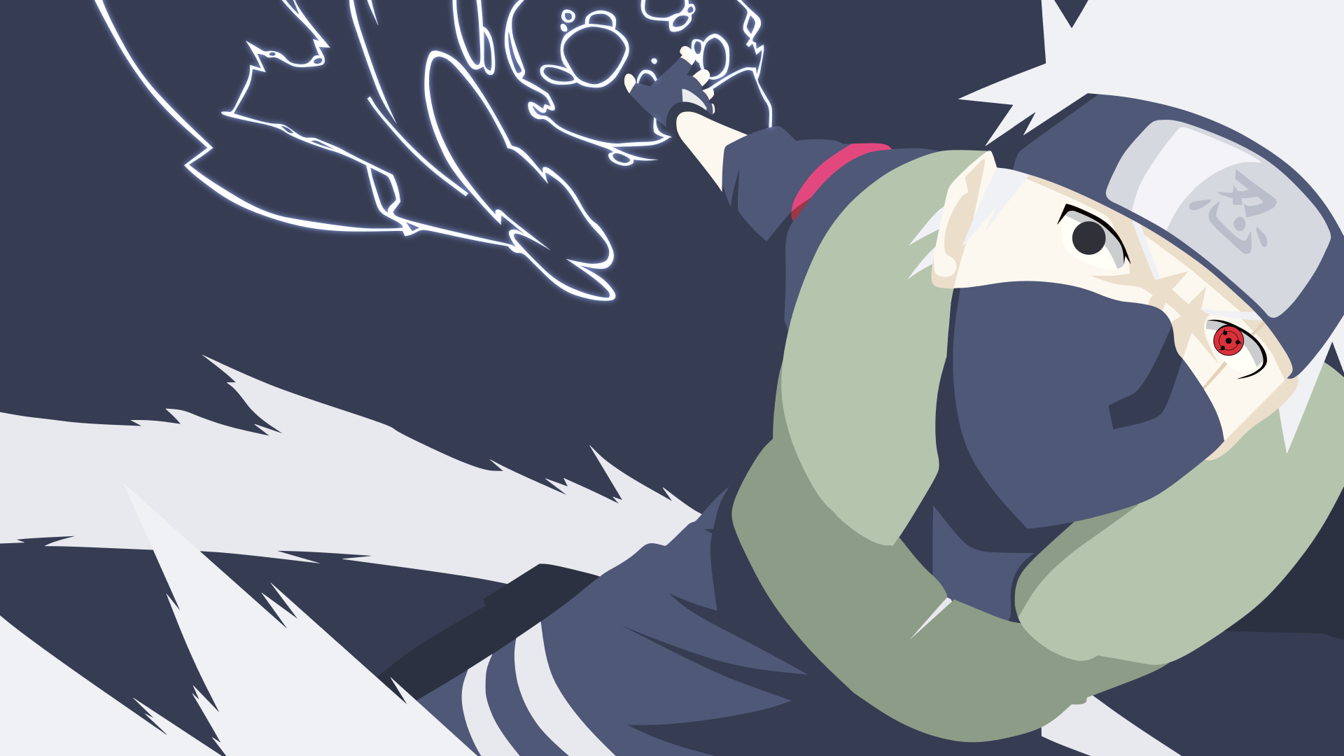 Kakashi Minimalist Wallpapers - Wallpaper Cave