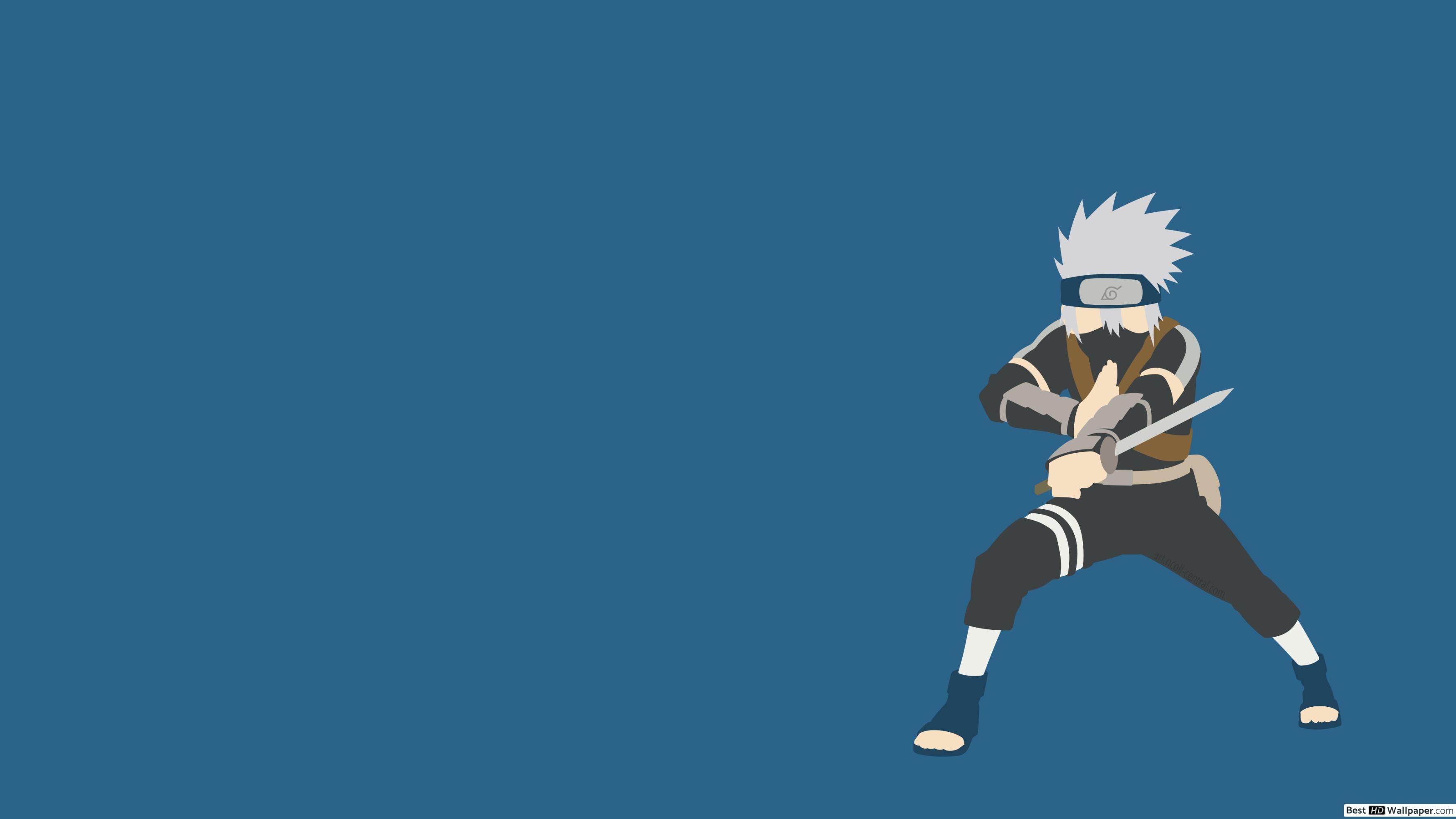 Kakashi Minimalist Wallpaper HD