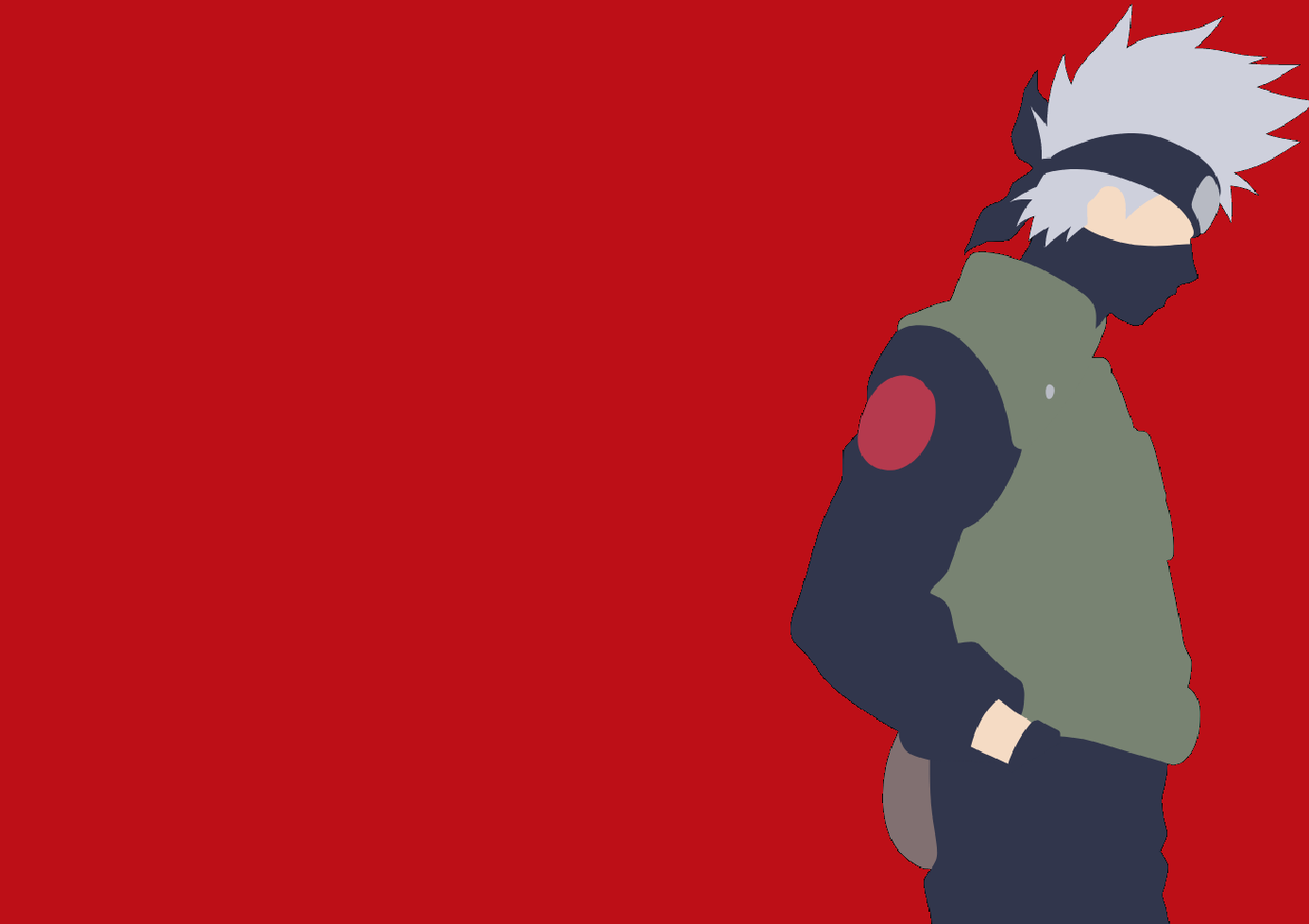Kakashi Minimalist Wallpapers - Wallpaper Cave