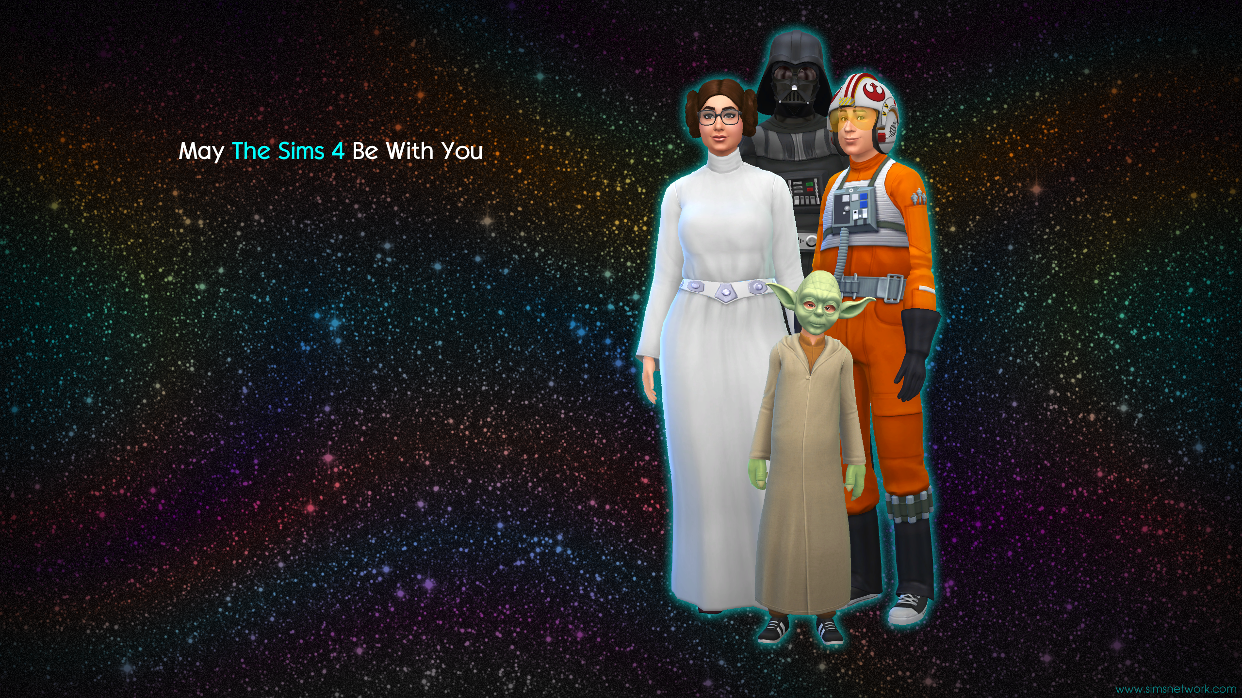 May The Sims 4 Be With You wallpaper