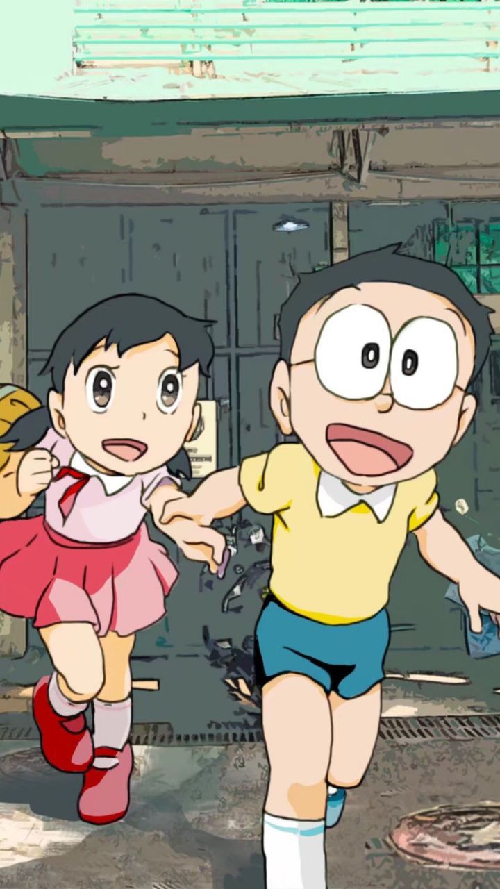 Doraemon Nobita Shizuka Full HD Doraemon HD Wallpaper. Doremon cartoon, Doraemon wallpaper, Cartoon wallpaper hd