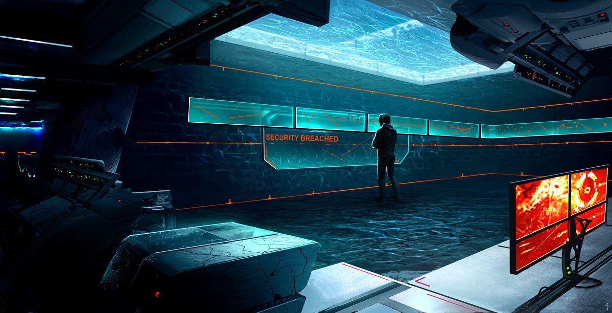 Dr REM's Secret Lab Room. Futuristic art, Cyberpunk art, Sci fi environment
