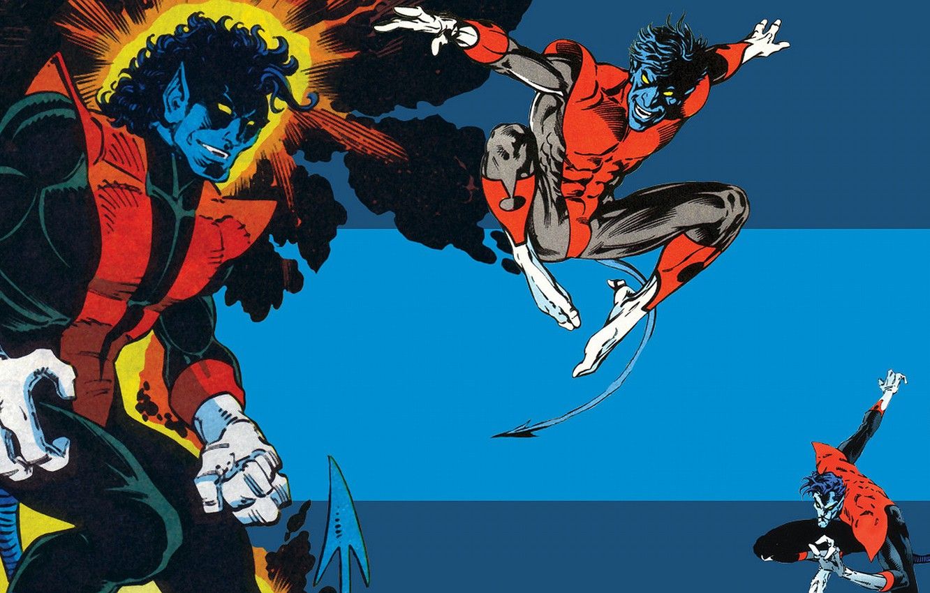 Wallpaper X Men, Marvel Comics, Nightcrawler, Mutant, Kurt Wagner Image For Desktop, Section разное