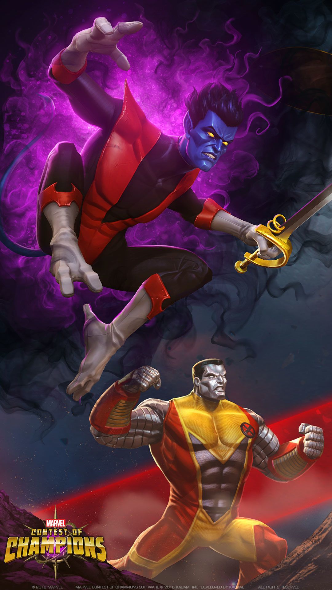 Sion Widjaja Mcoc Cr Nightcrawler Wallpaper Data Men Marvel Contest Of Champions