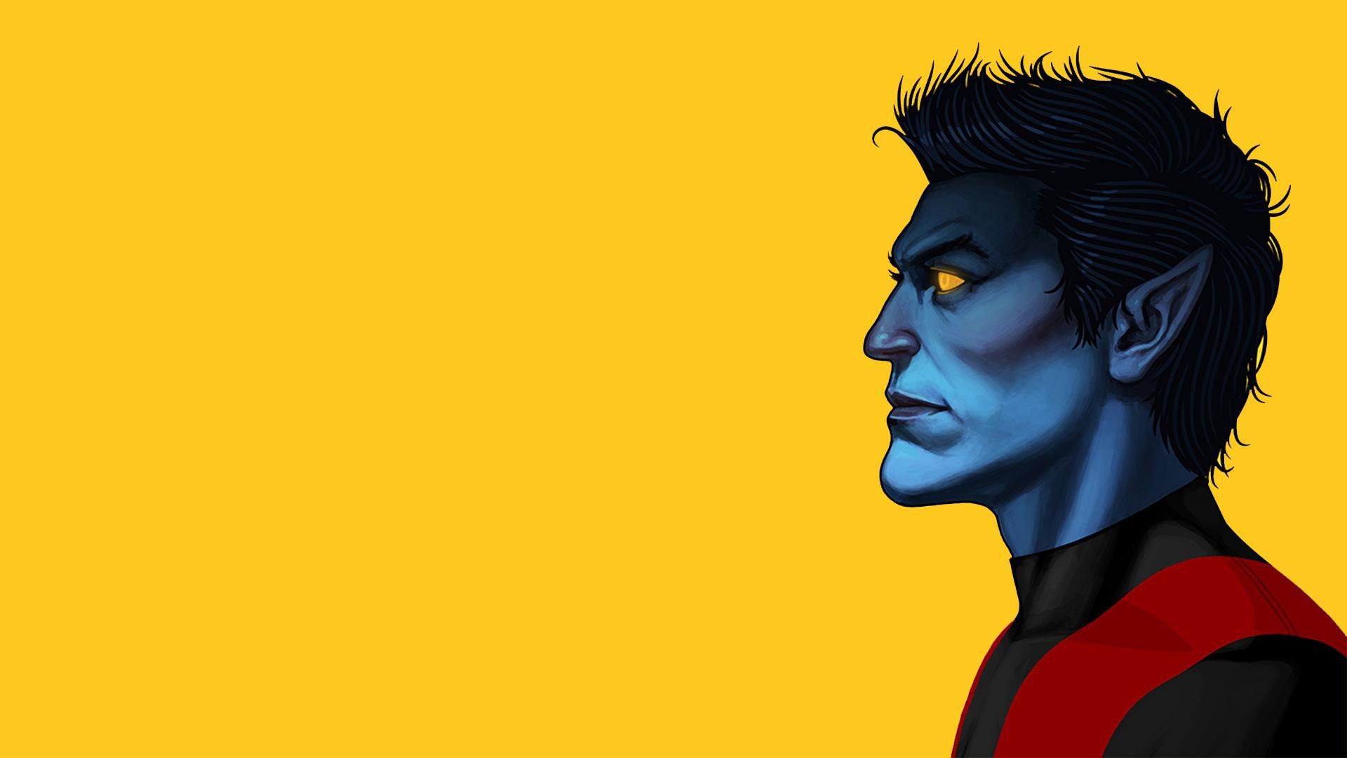 X Men Nightcrawler Mike Mitchell Marvel Art 1080p HD Wallpaper & Background Download