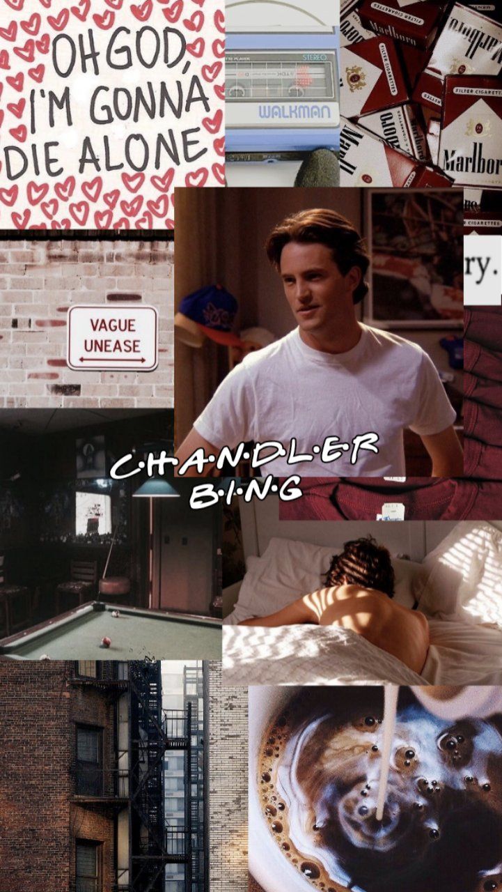 Chandler Bing, Joey Tribbiani, And Monica Geller Image Chandler Bing