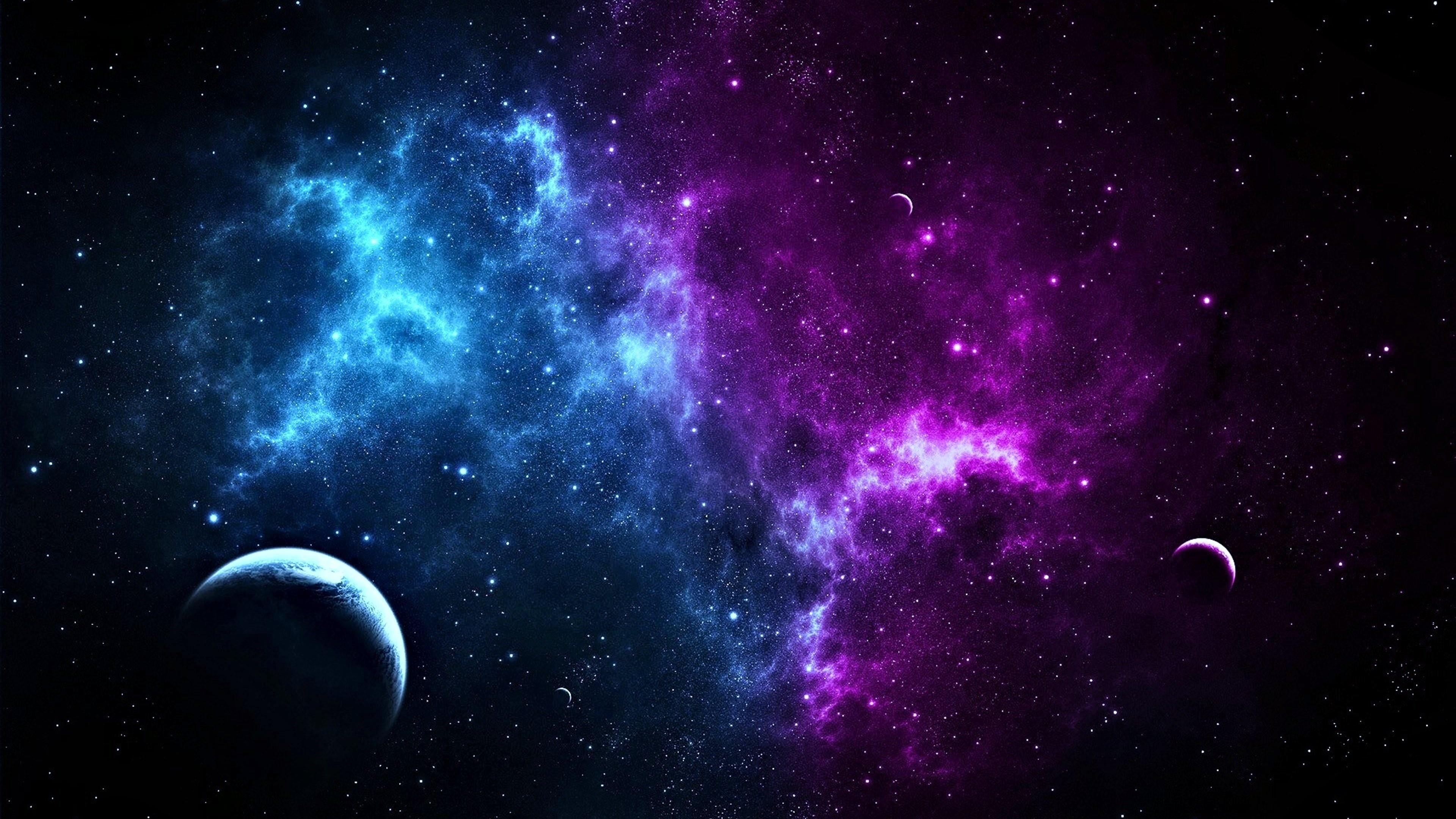 Pink and Blue Universe Wallpaper Free Pink and Blue Universe Background