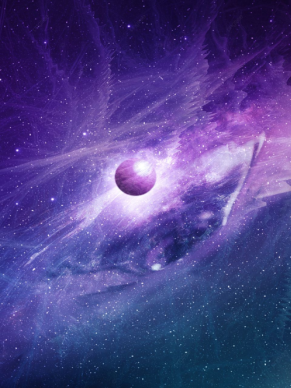 Purple Planet Background Material, Sense Of Technology, Purple Planet Background, Movie Poster Background Background Image for Free Download