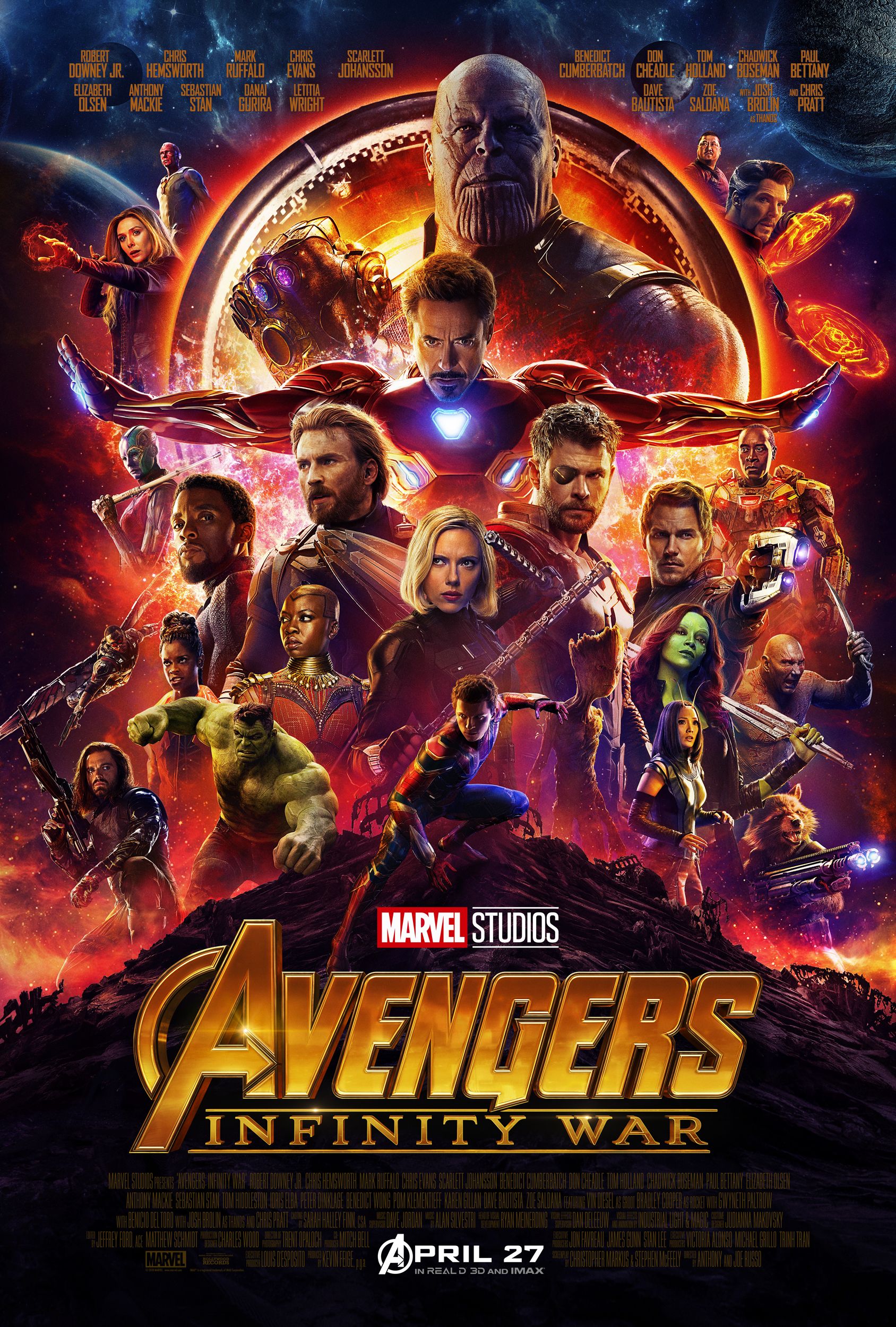 Avengers: Infinity War. Marvel Cinematic Universe