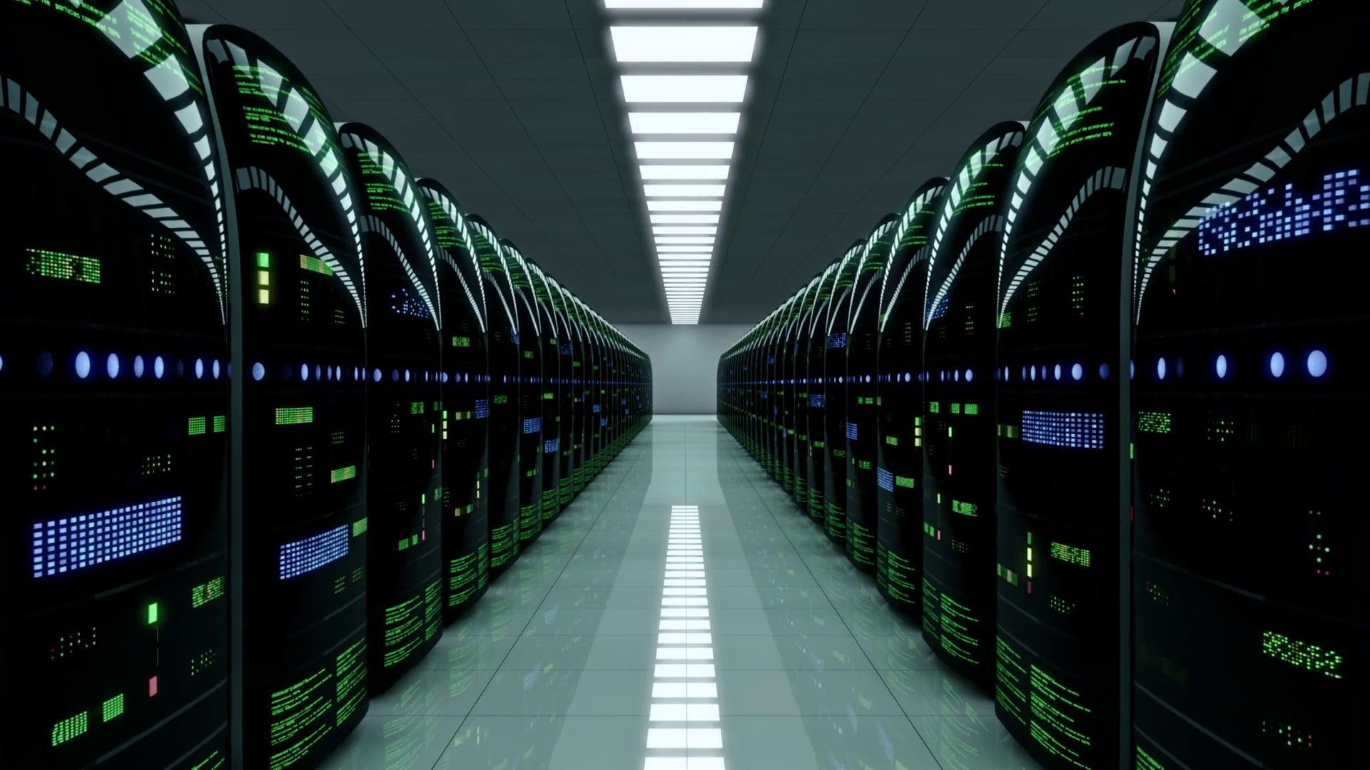 Huge Computer Server Room Server 2016