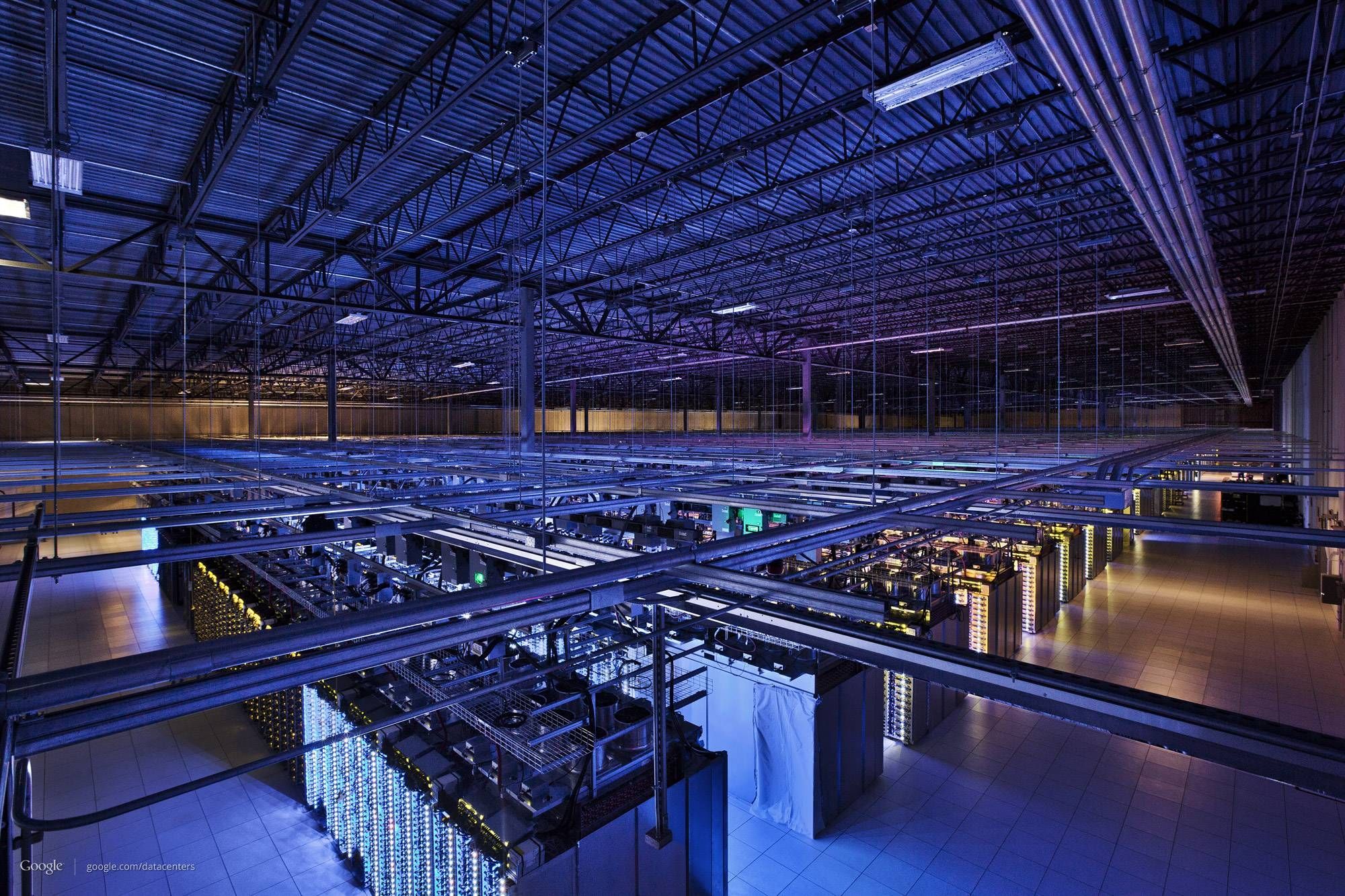 Google Datacenter Wallpaper. Data center, Server room, Big data