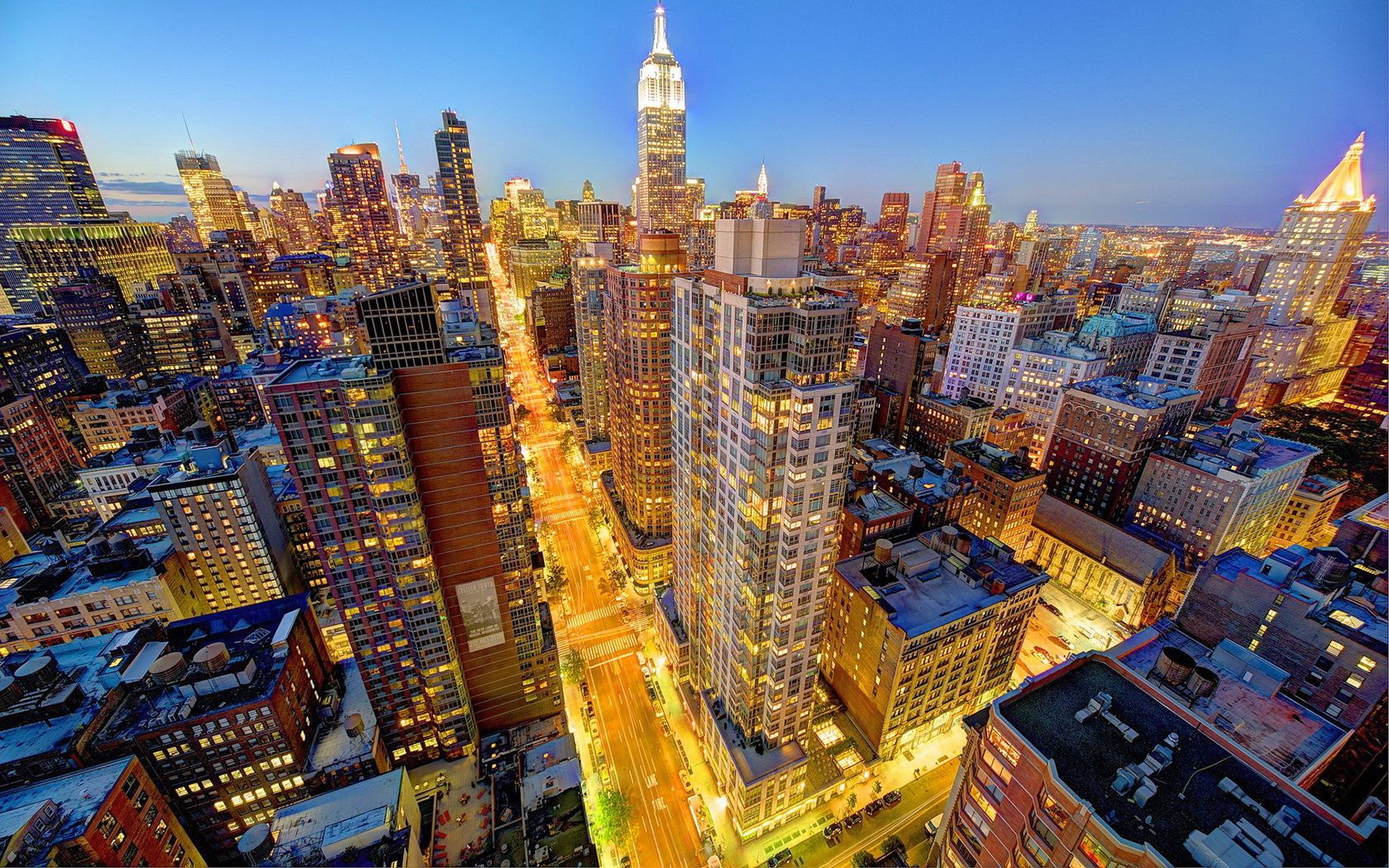 Cityscape Manhattan NYC New York City Skyline wallpaperx1050