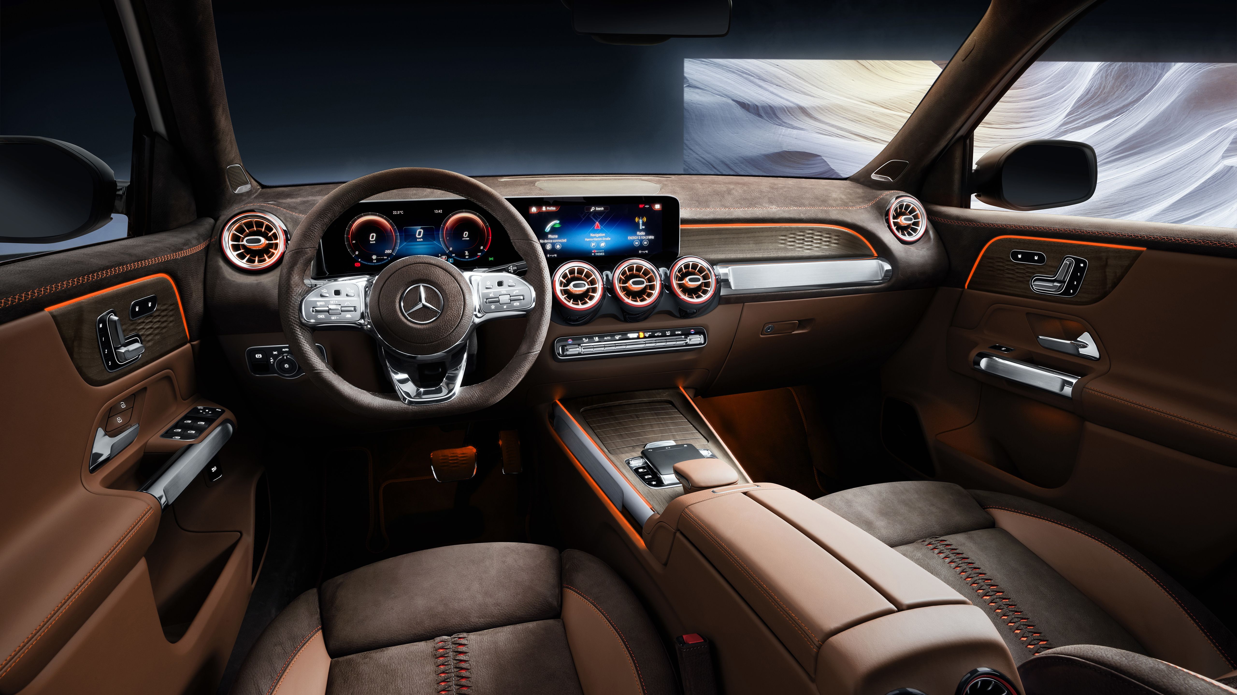 Mercedes Benz Concept GLB 2019 5K Interior Wallpaper. HD Car Wallpaper