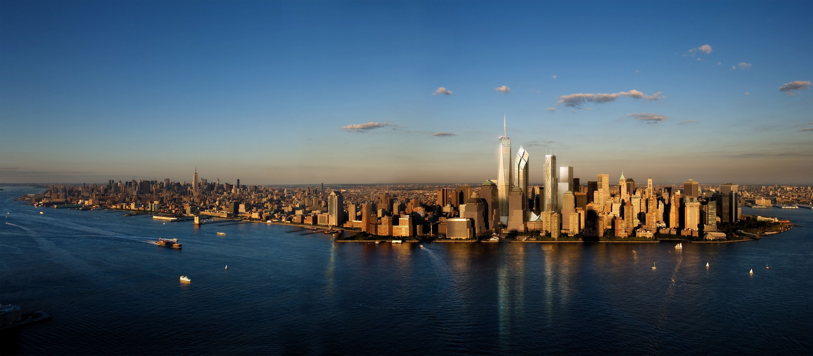 Free download Dual Monitor New York Skyline Wallpaper [3282x1440] for your Desktop, Mobile & Tablet. Explore NYC Skyline Wallpaper. New York City Wallpaper Skyline, Skyline Wallpaper for Walls, New